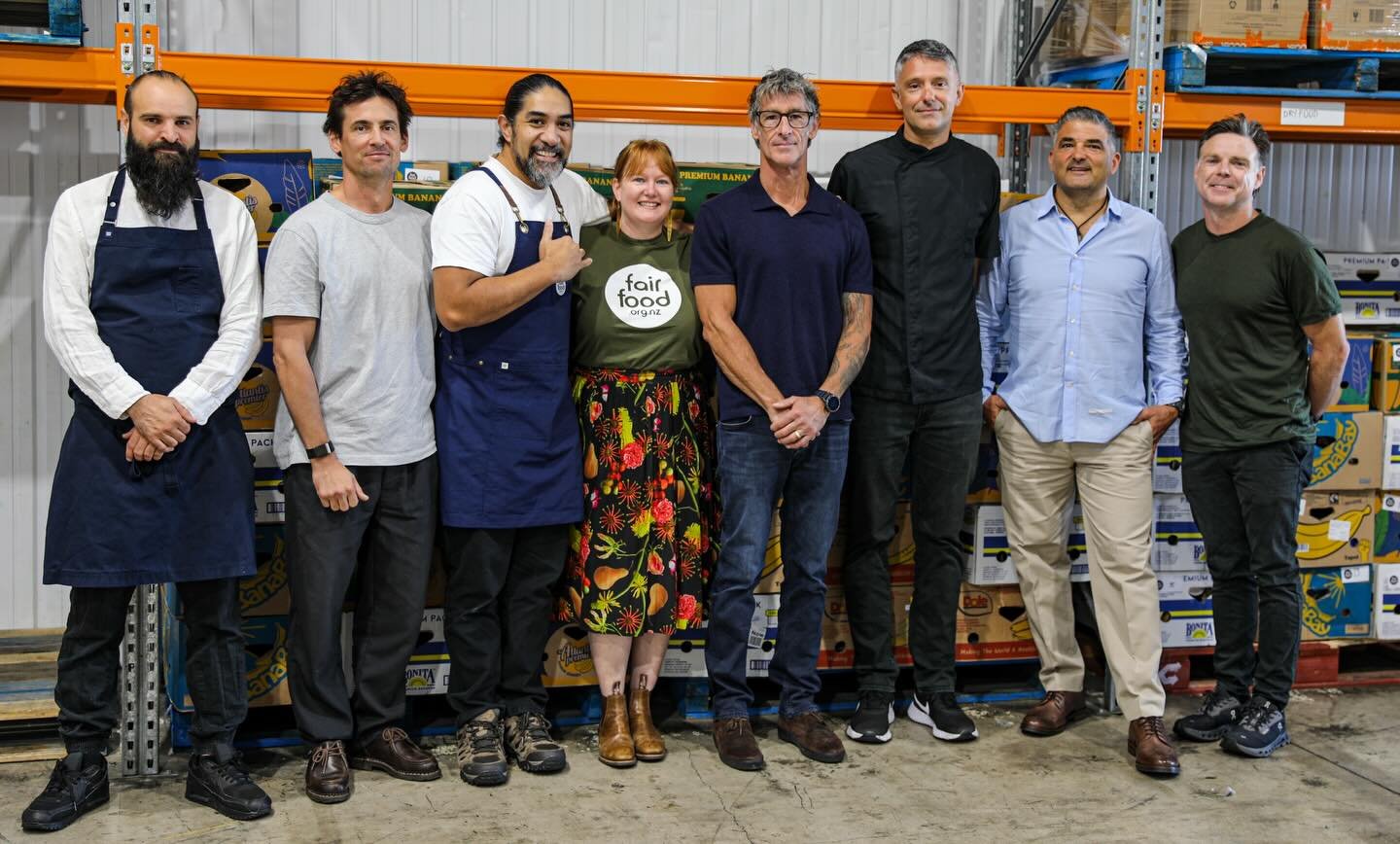 7 incredible chefs and 1 incredible mission. 
Tickets available now for an unforgettable 4 course meal in NZ&rsquo;s most unique dining venue. High end meets hi-vis as the Fair Food Conscious Kitchen is transformed into a #sharedtable for 20 guests t