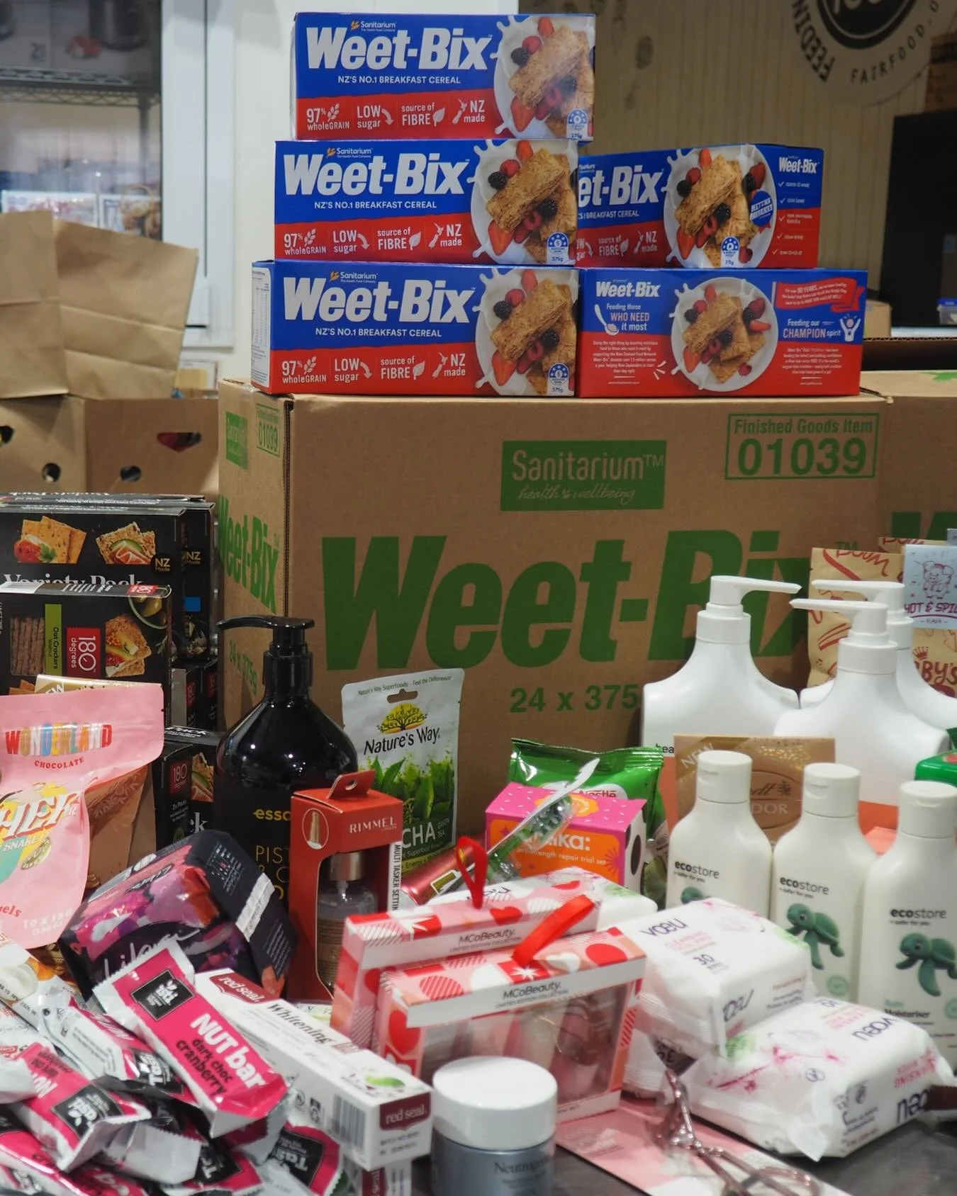 Our community has stepped up to make sure no mum misses out this Mother&rsquo;s Day. Overnight Weetbix and strawberry yoghurt is heading out to hundreds of whānau thanks to the volunteers who&rsquo;ve been busy making care packs, generously donated b