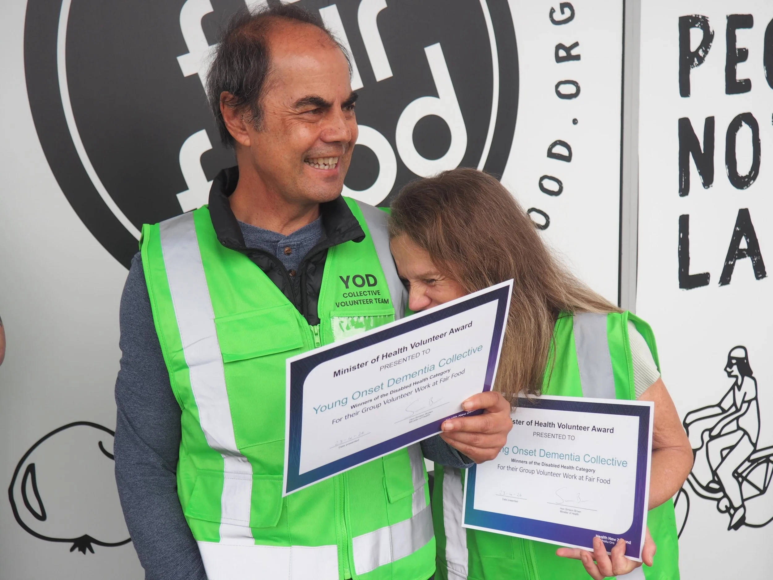 &ldquo;Here for the cause, not the applause.&rdquo;

On Monday, we celebrated the Young Onset Dementia Collective, who received the Ministry of Health Volunteer of the Year Award for all the hard mahi they&rsquo;ve put in.

Every week, they come into