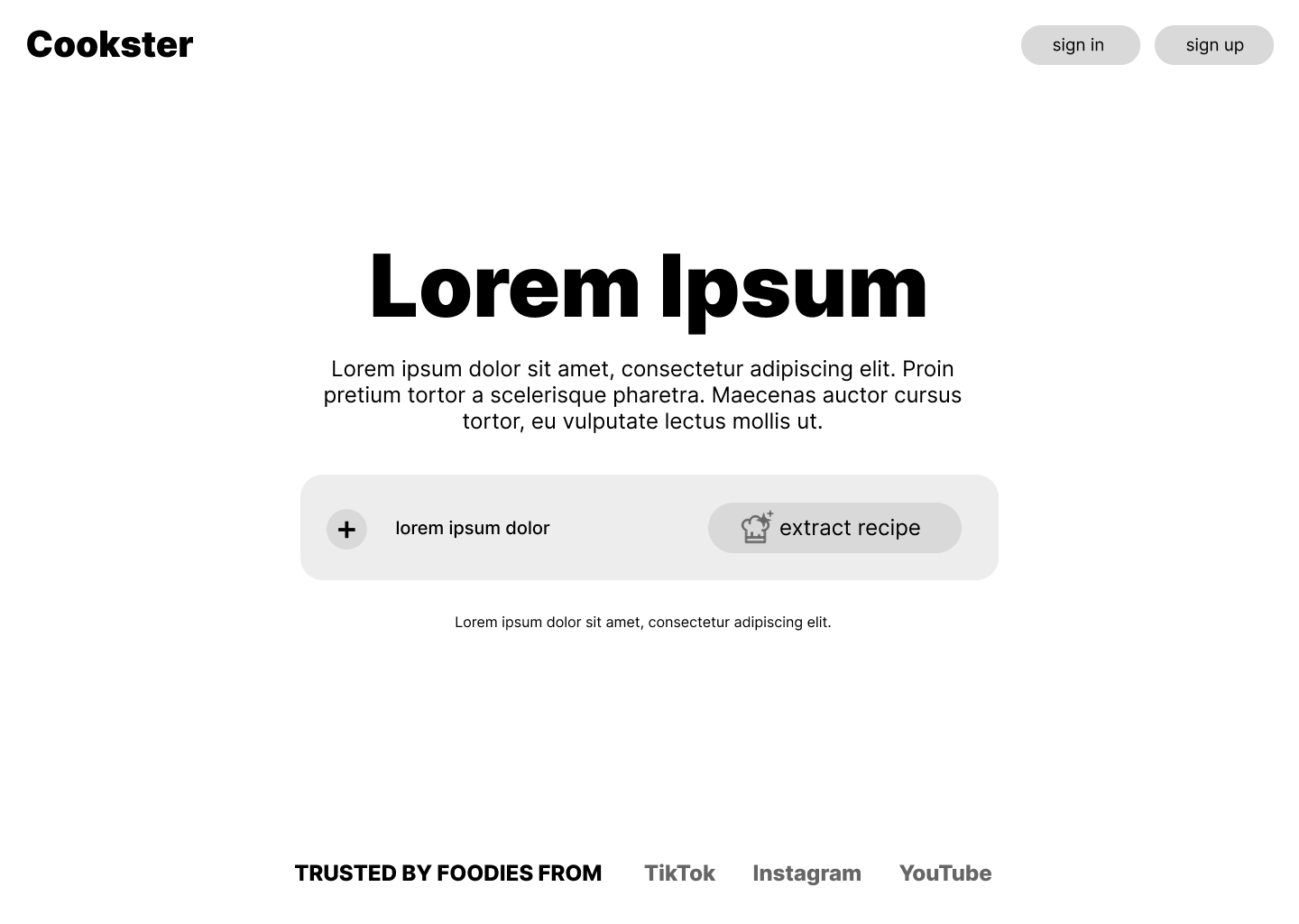 Cookster AI App (WIP)