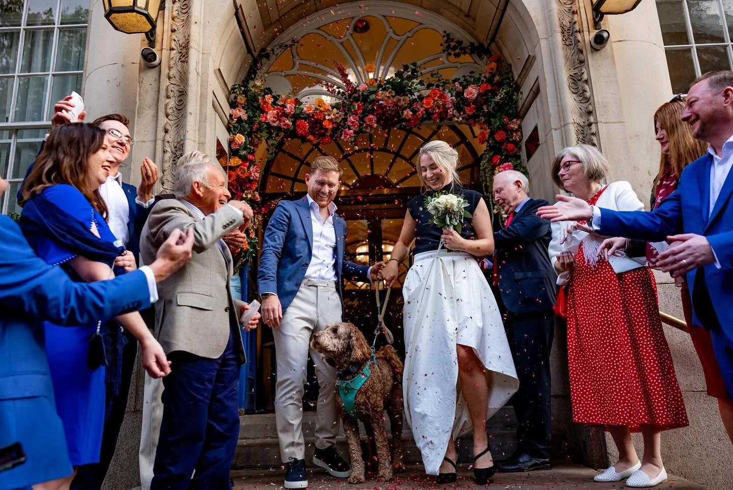 Chelsea Town Hall Wedding with a Canine Companion. A throwback to a fantastic micro-wedding in London with fabulous Claire and Rob and their Dog Alfie. 

#harringtonroom #intimatewedding #intimateweddingphotographer #kingsroad #chelseatownhall #chels