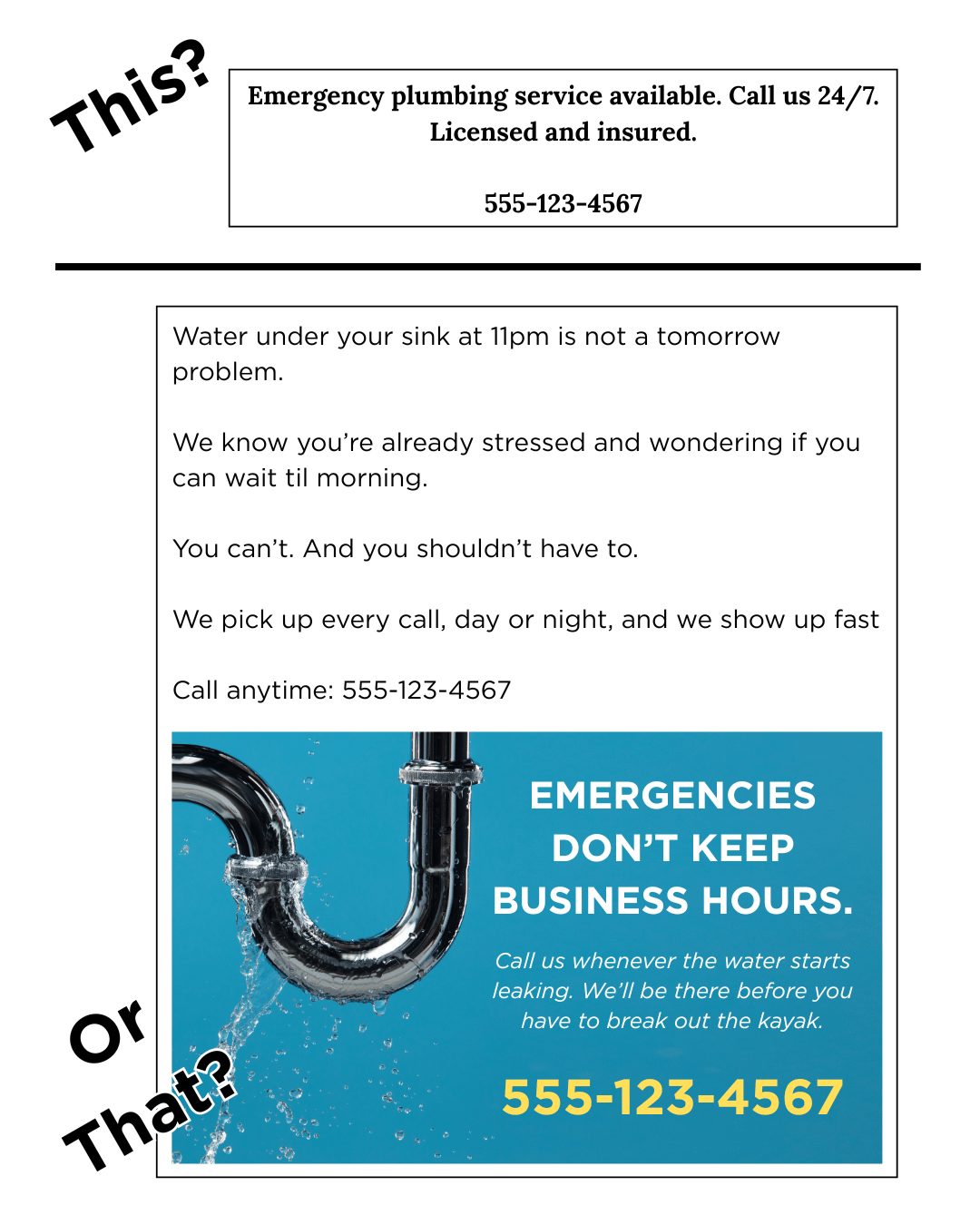 Bad Copy Vs. Good Copy