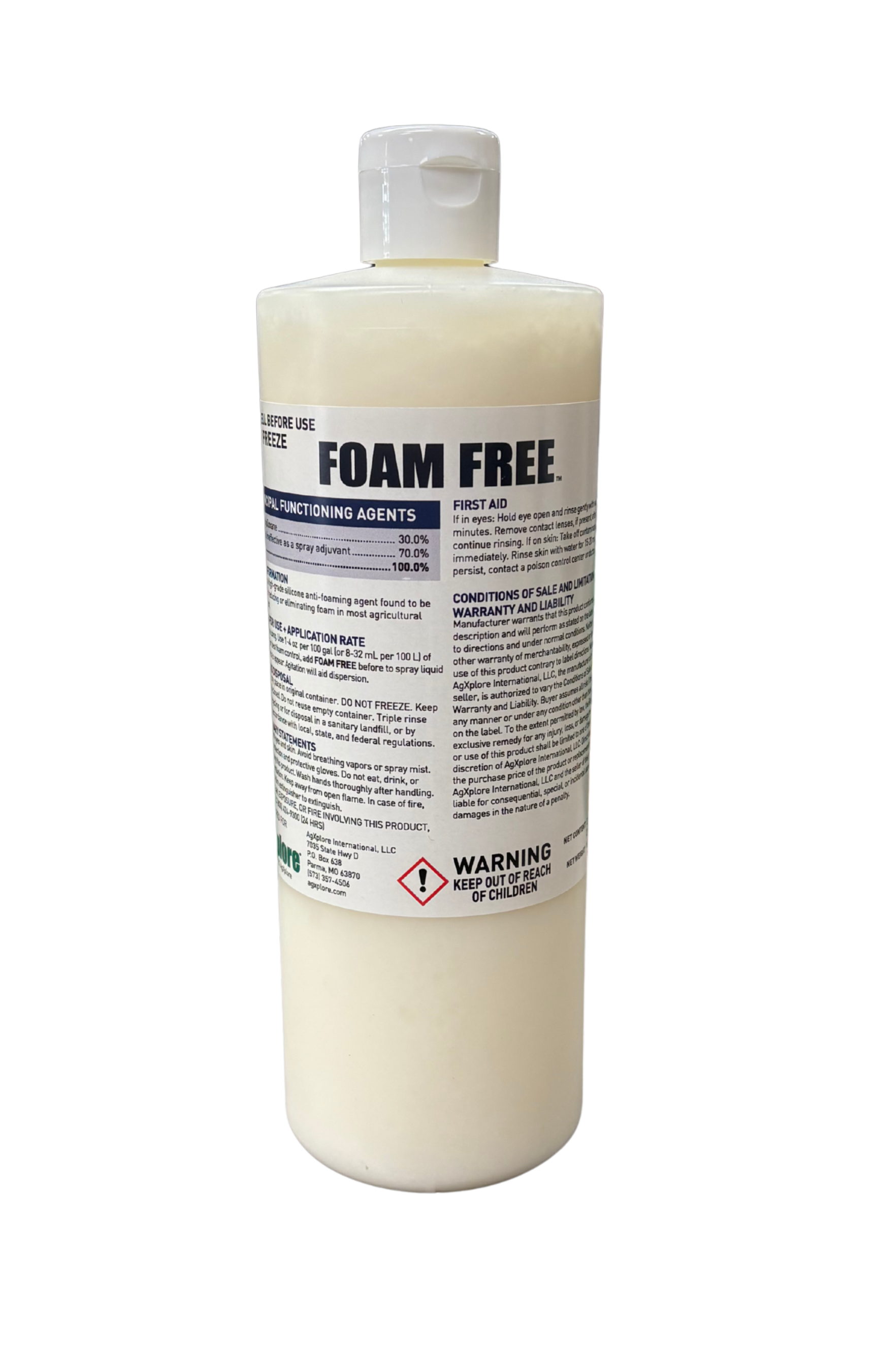 AgX Foam Free