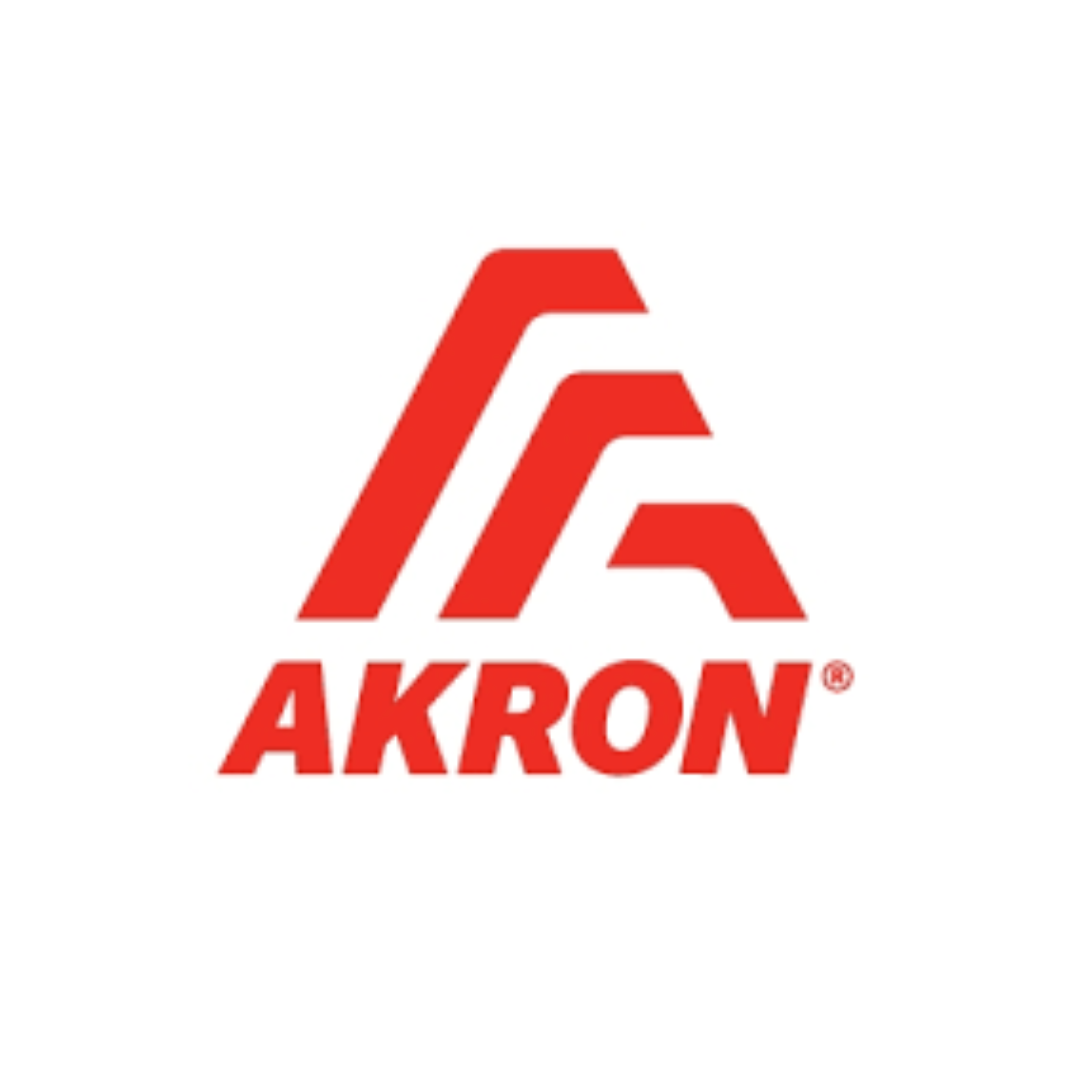Akron logo, R.A. West's supplier of grain baggers and grain extractors and the parts & service to maintain them.