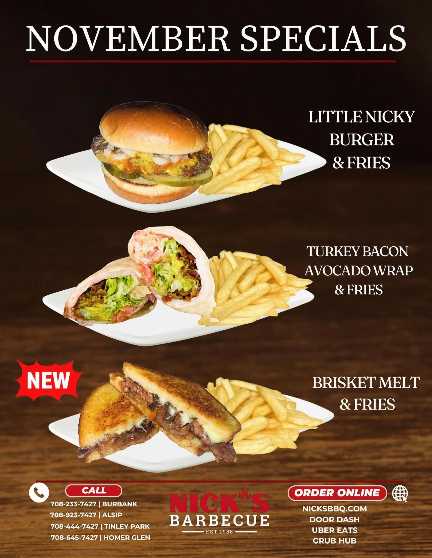 🍁November Specials‼️