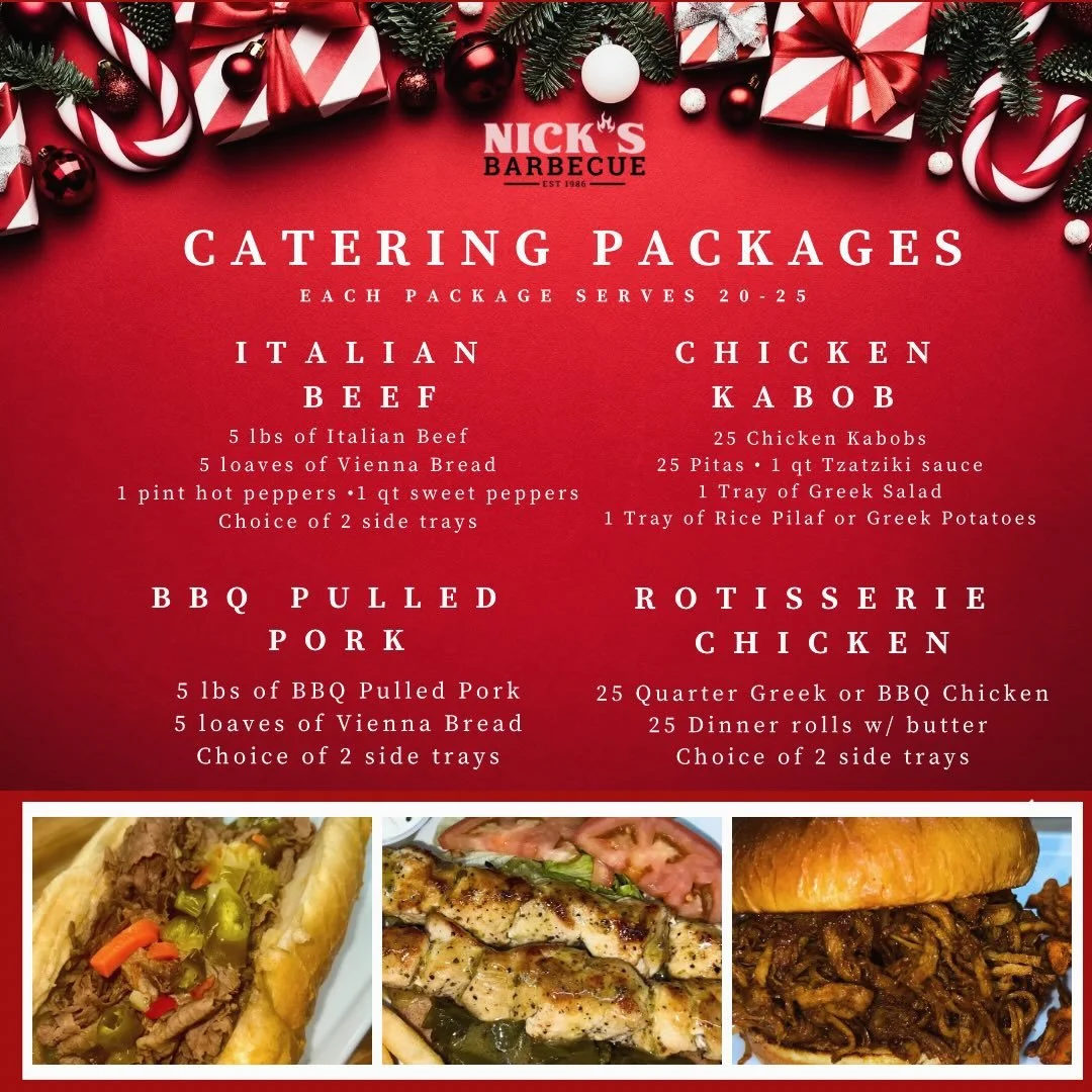 Holiday Catering Packages 🎄