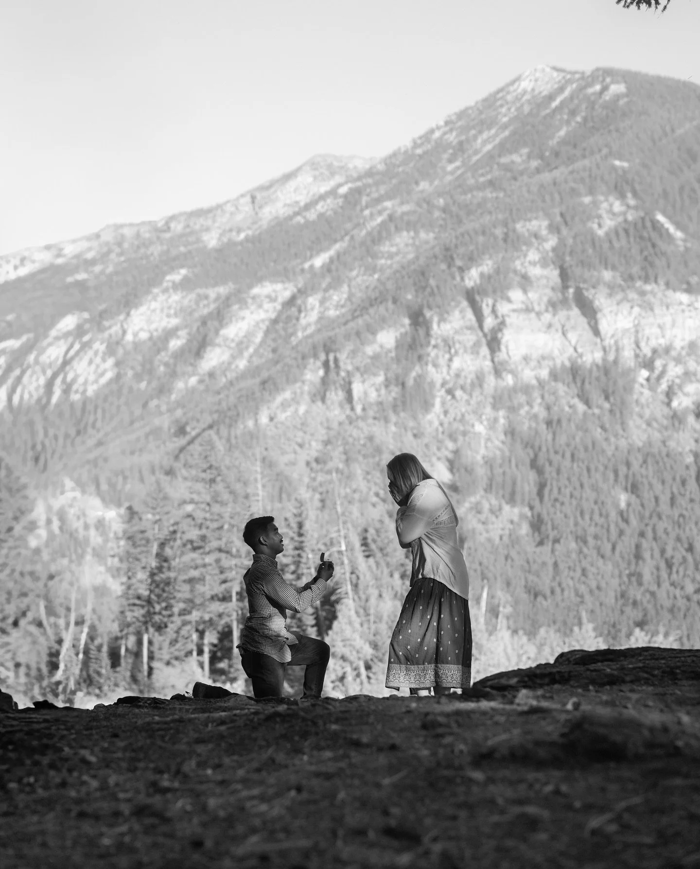 A magical Montana engagement at Holland Lake ✨

Robin pulled off the sweetest surprise for Jill. He had been planning this with us for weeks and all the nerves and butterflies leading up to this moment were so real.

When the day finally came, it was