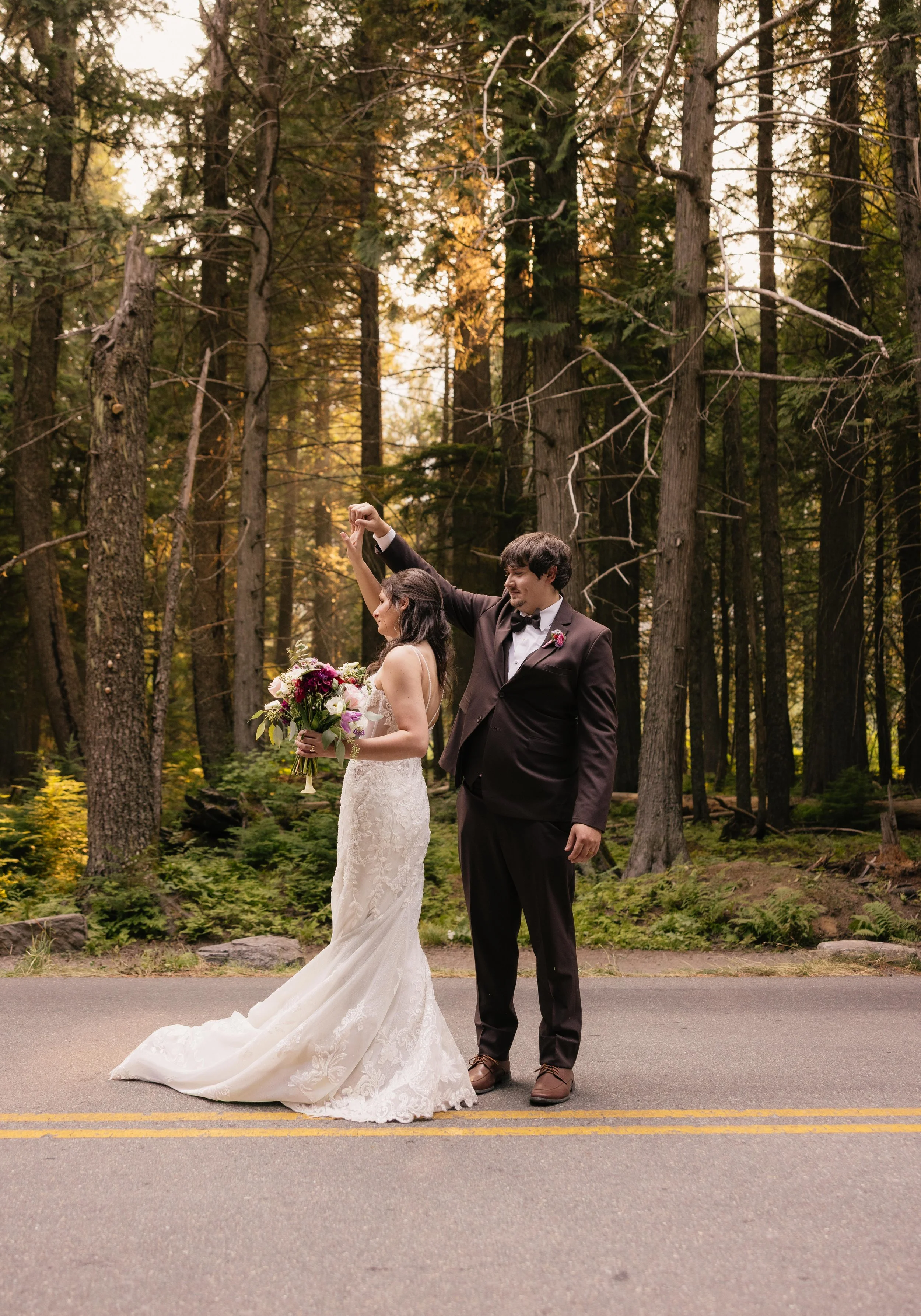 Going to the Sun Road | Elopement Day Photos in Glacier