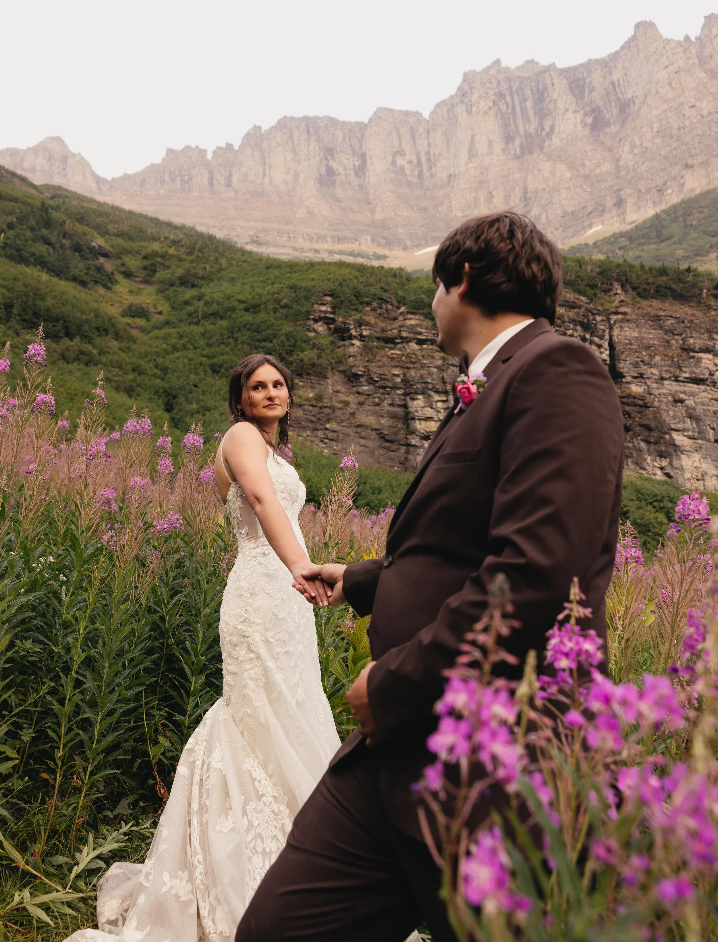 Glacier Elopement Photos