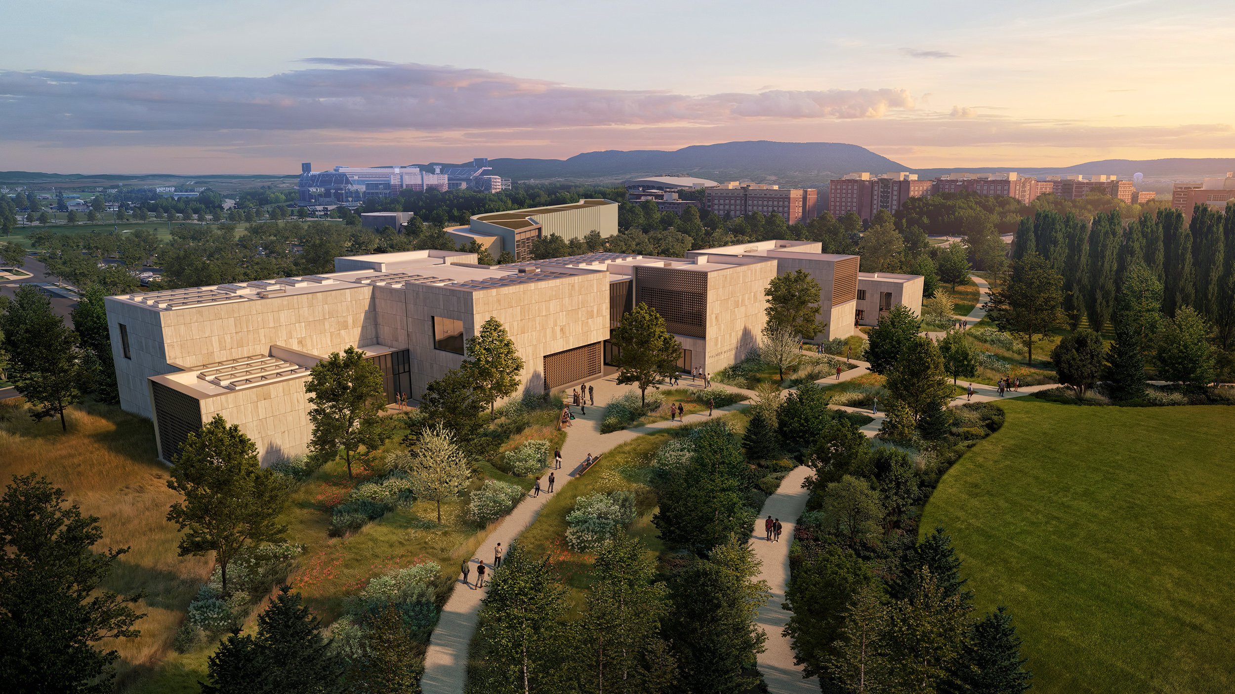 Palmer Art Museum at PennState's Arboretum