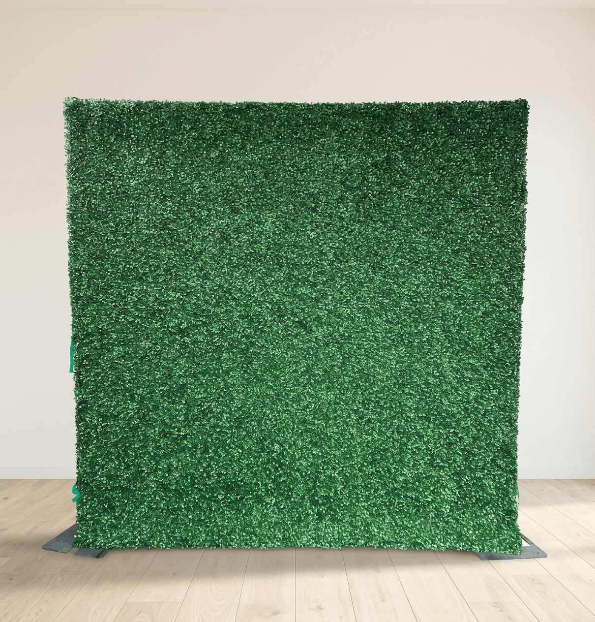 Premium 8x8ft Boxwood Hedge Wall Backdrop – Professional Artificial Greenery Roll-Up Panel