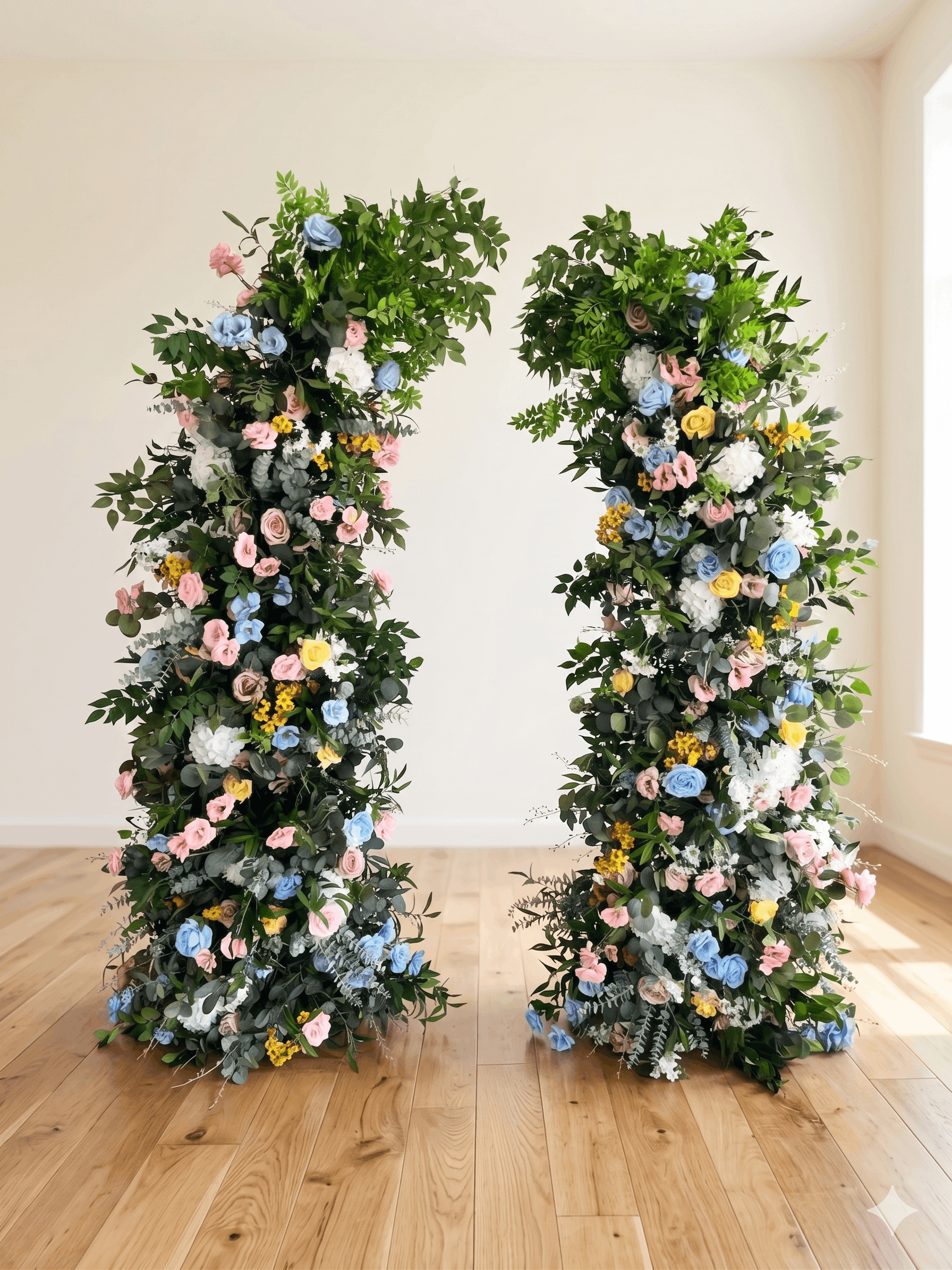 The Leah Flower Arch Rental - Nashville Ceremony Backdrop