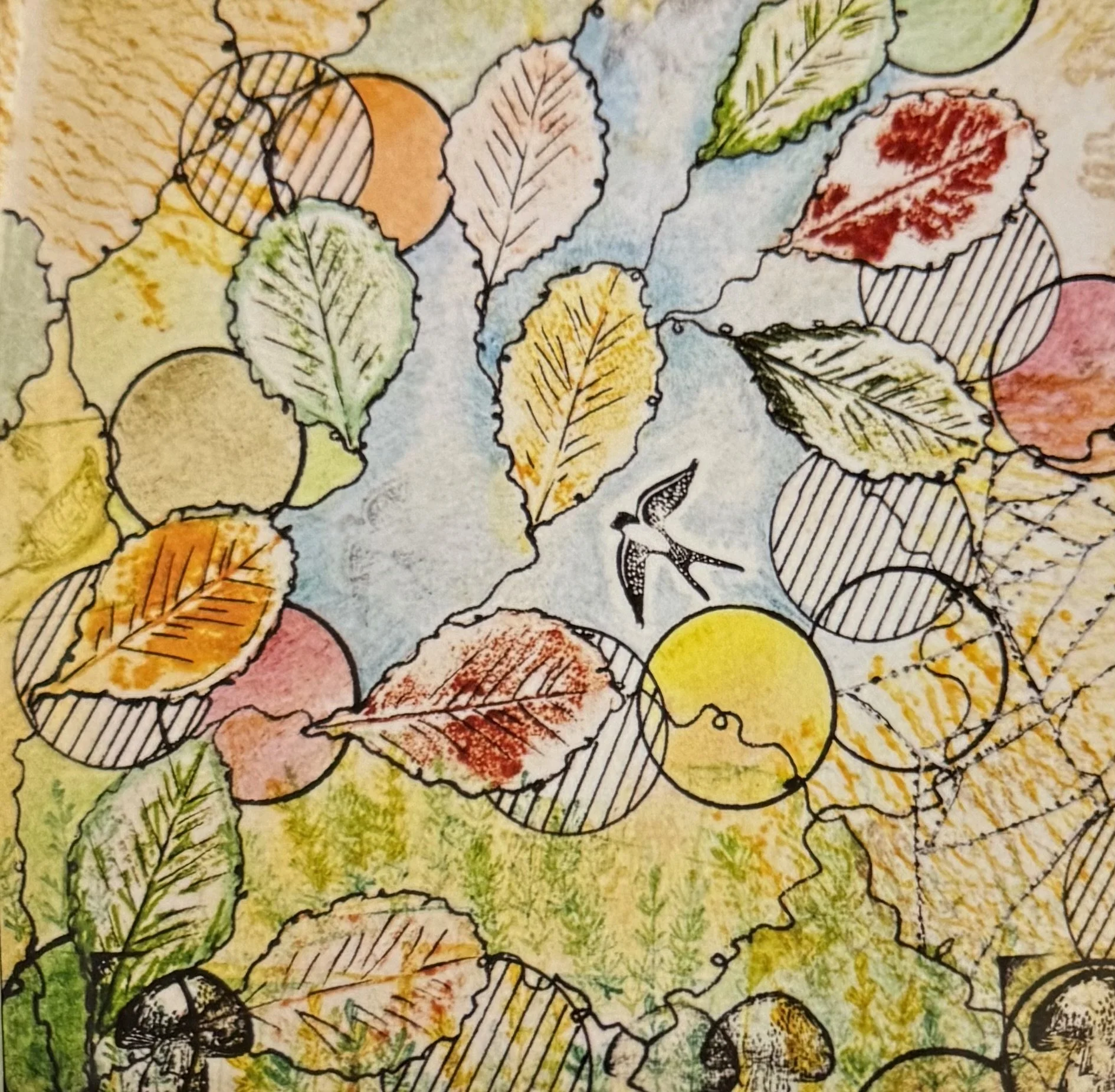 Nova Myles - Glimpses (2025) - Pencil and ink on paper
