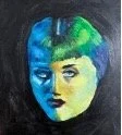 Grace Nicholson Perry - Blue (2026) - Acrylic on canvas