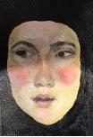 Grace Nicholson Perry - Mask (2026) - Oil on canvas