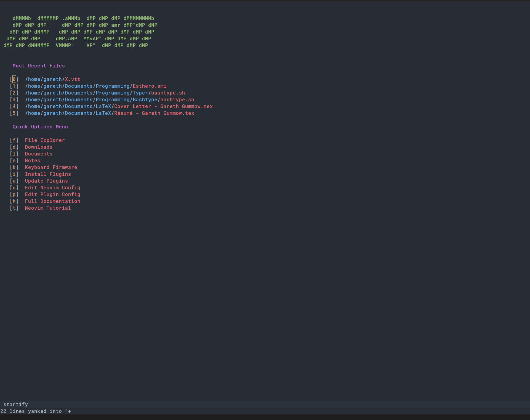 Neovim Configurations