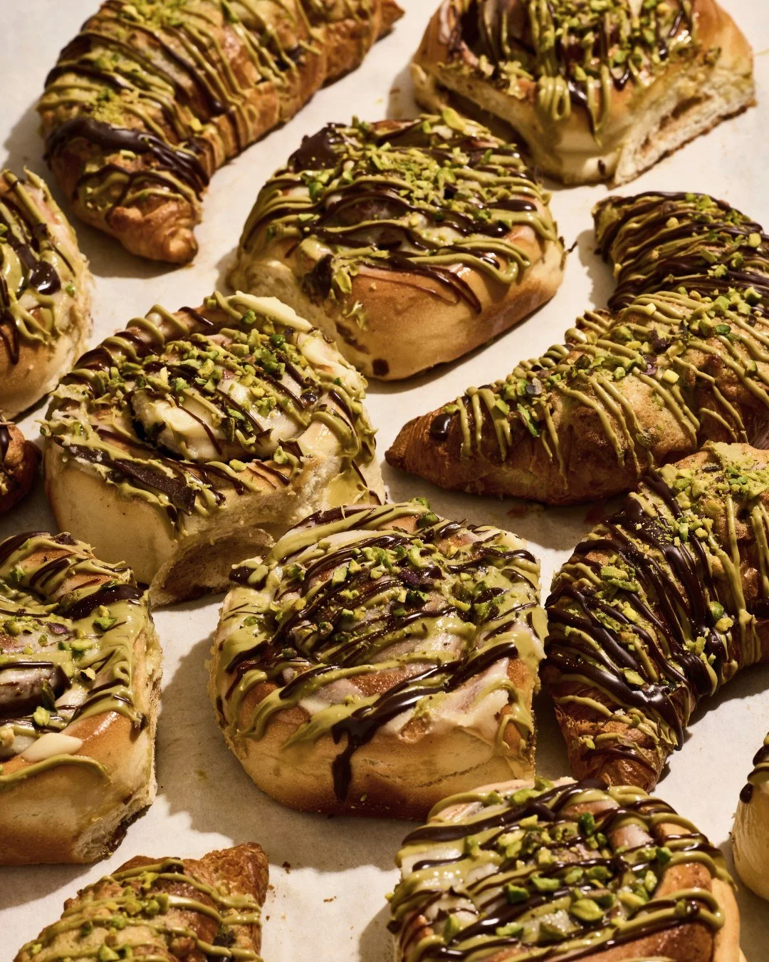 We&rsquo;ve gone nuts for pistachio, and we&rsquo;re not holding back. Now serving in a Brumby's store near you. 

🥐 Twice Baked Dubai Choc Croissant 
🌀Regular &amp; Mini Pistachio Choc Cinnamon Bun 

Which one will you try first? 👀 

#BrumbysBake