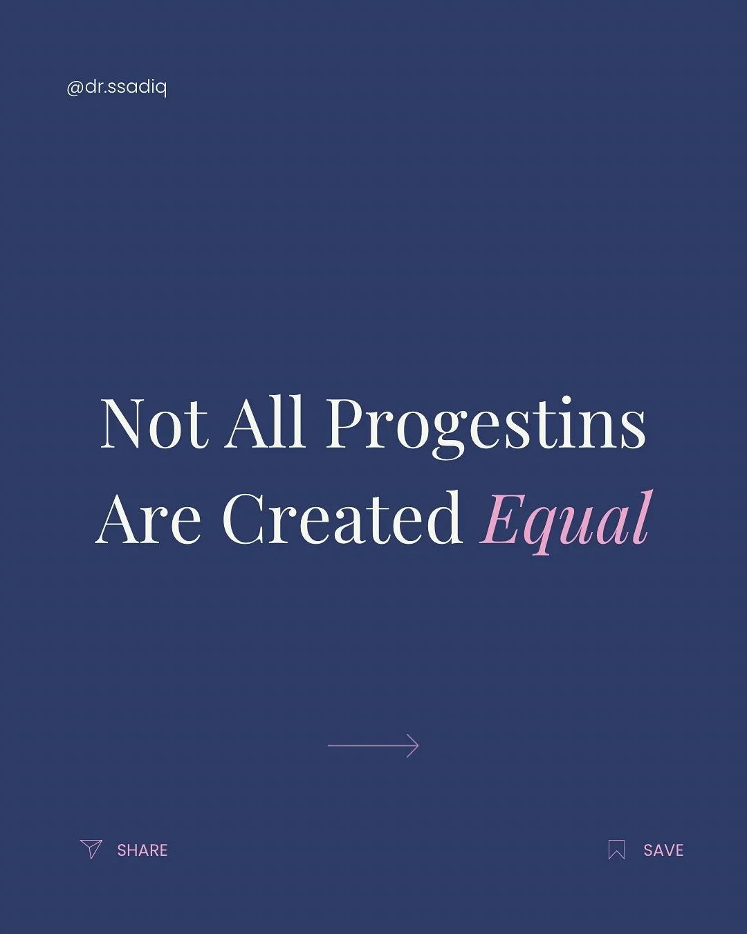 Are all progestins equal in breast cancer risk? Not even close. 
🔹 Synthetic progestins (like MPA, NETA, LNG) have been consistently linked to higher breast cancer risk, especially with long-term use. 
🔹 Micronized progesterone? No statistically si