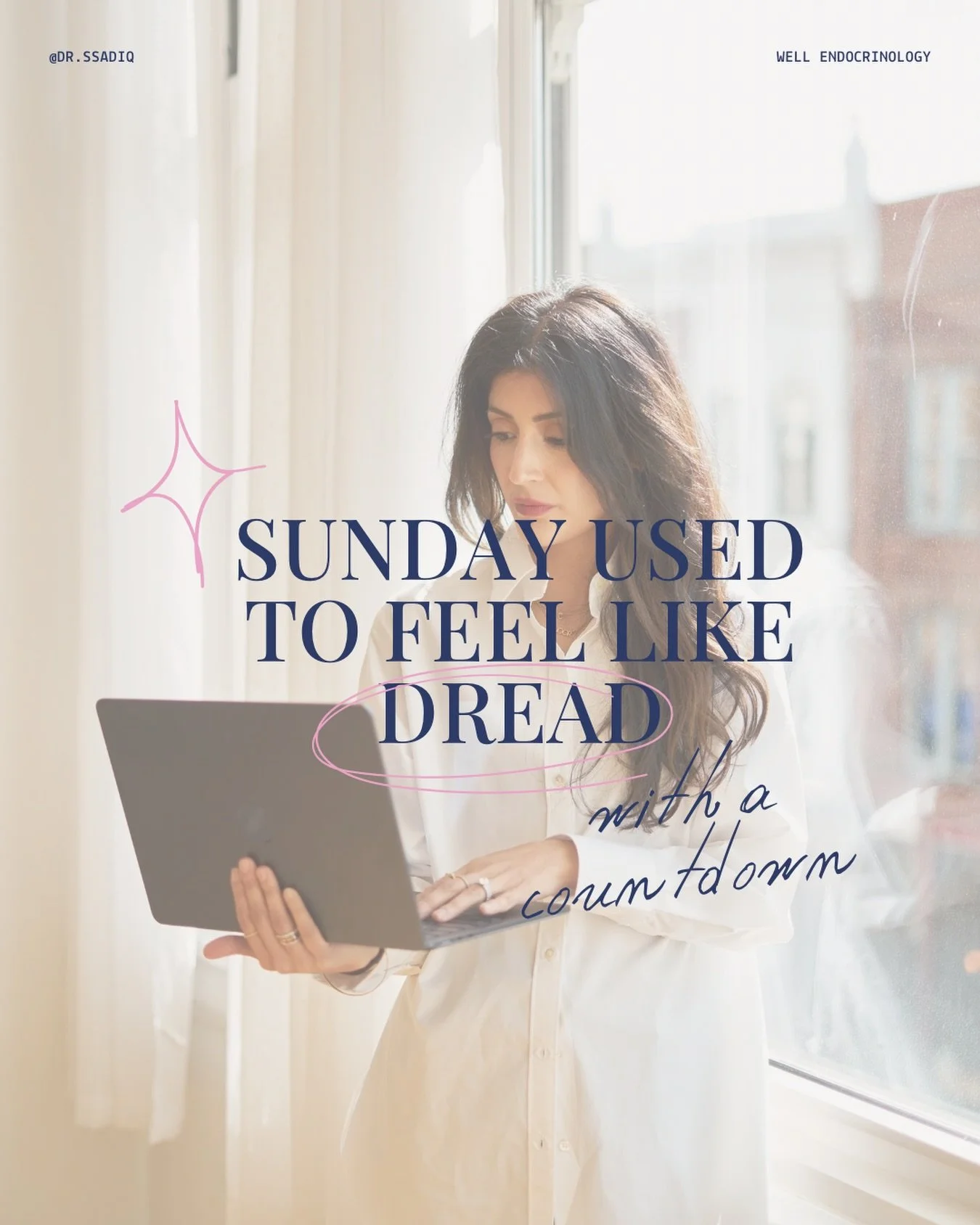 Sunday used to feel like the last hour before everything started again.

The week ahead, the to-do list, the mental load of being a doctor and a mom and a person all at once.

Building this practice around a 2:30pm pickup changed something. Not the w