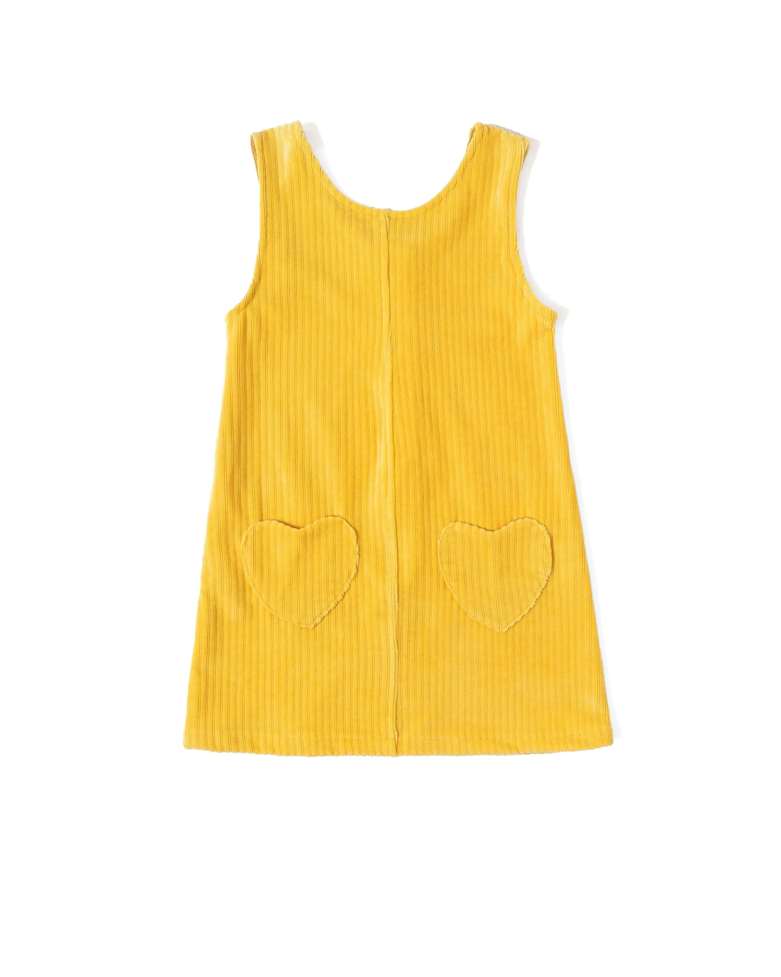 Sunshine Corduroy Pinafore Dress