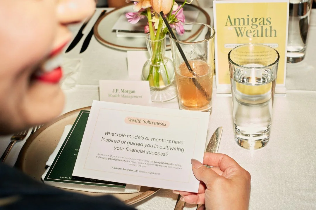 Amigas in Wealth Dinner in LA