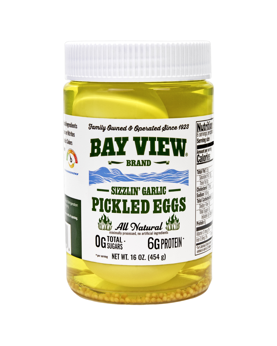 Sizzlin' Garlic Pickled Eggs