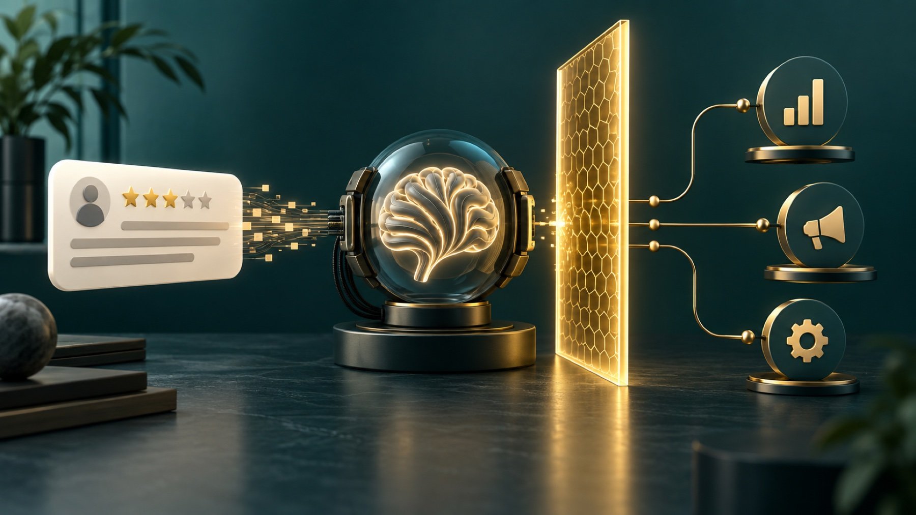 Customer review stopped at an AI security boundary before business tools can act