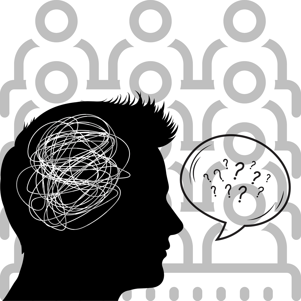 Stage fright causes anxiety