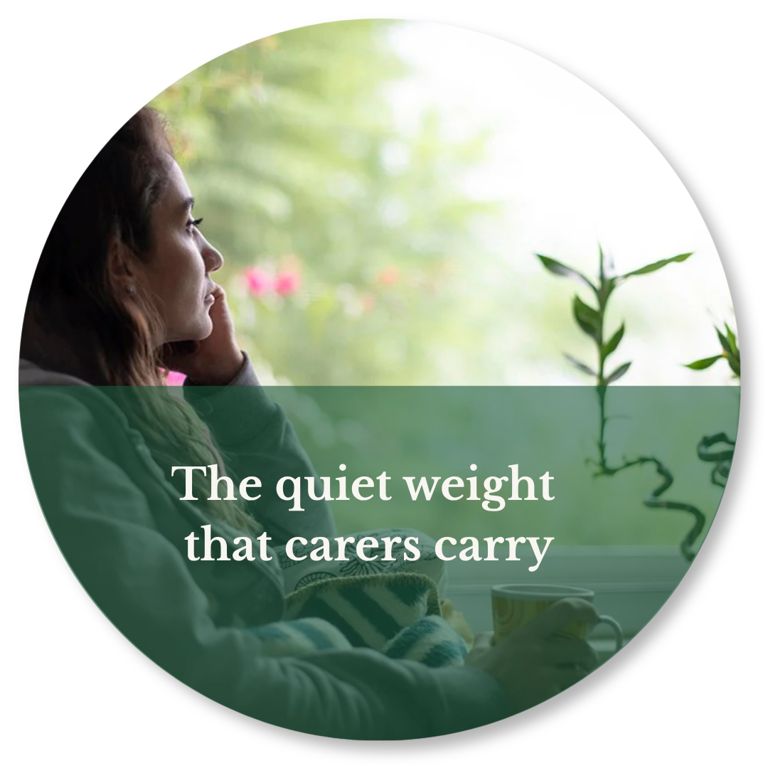 Our Unseen heroes: The quiet weight that carers carry.