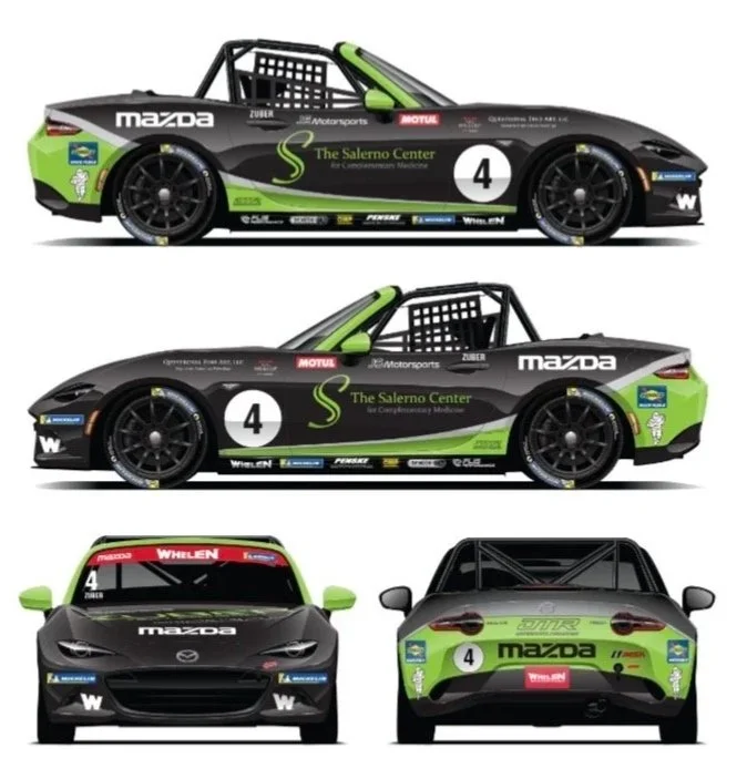 John Salerno driving for JTR Motorsports in the Whelen MX-5 Cup Series for ‘26