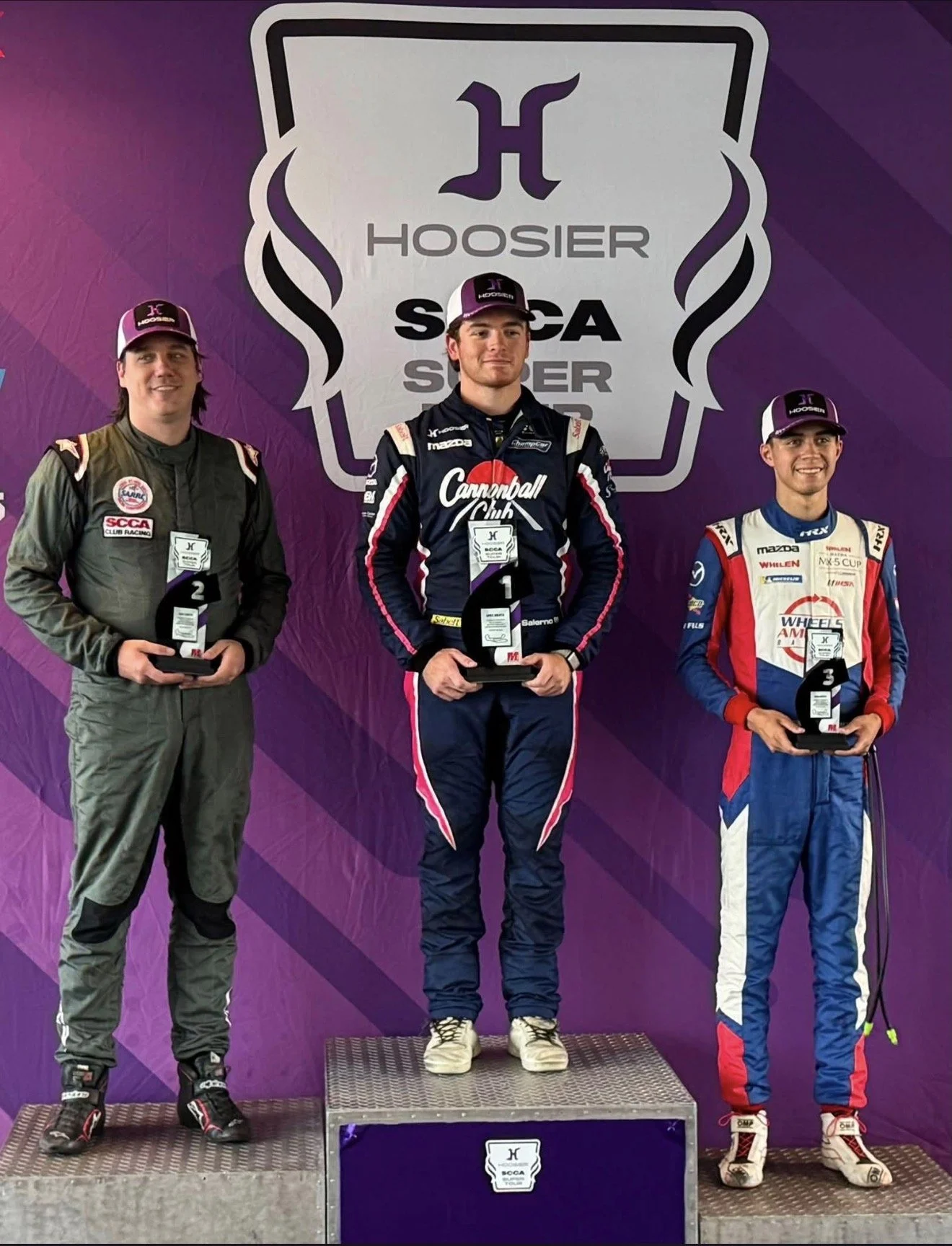 John Salerno sweeps the weekend at Barber