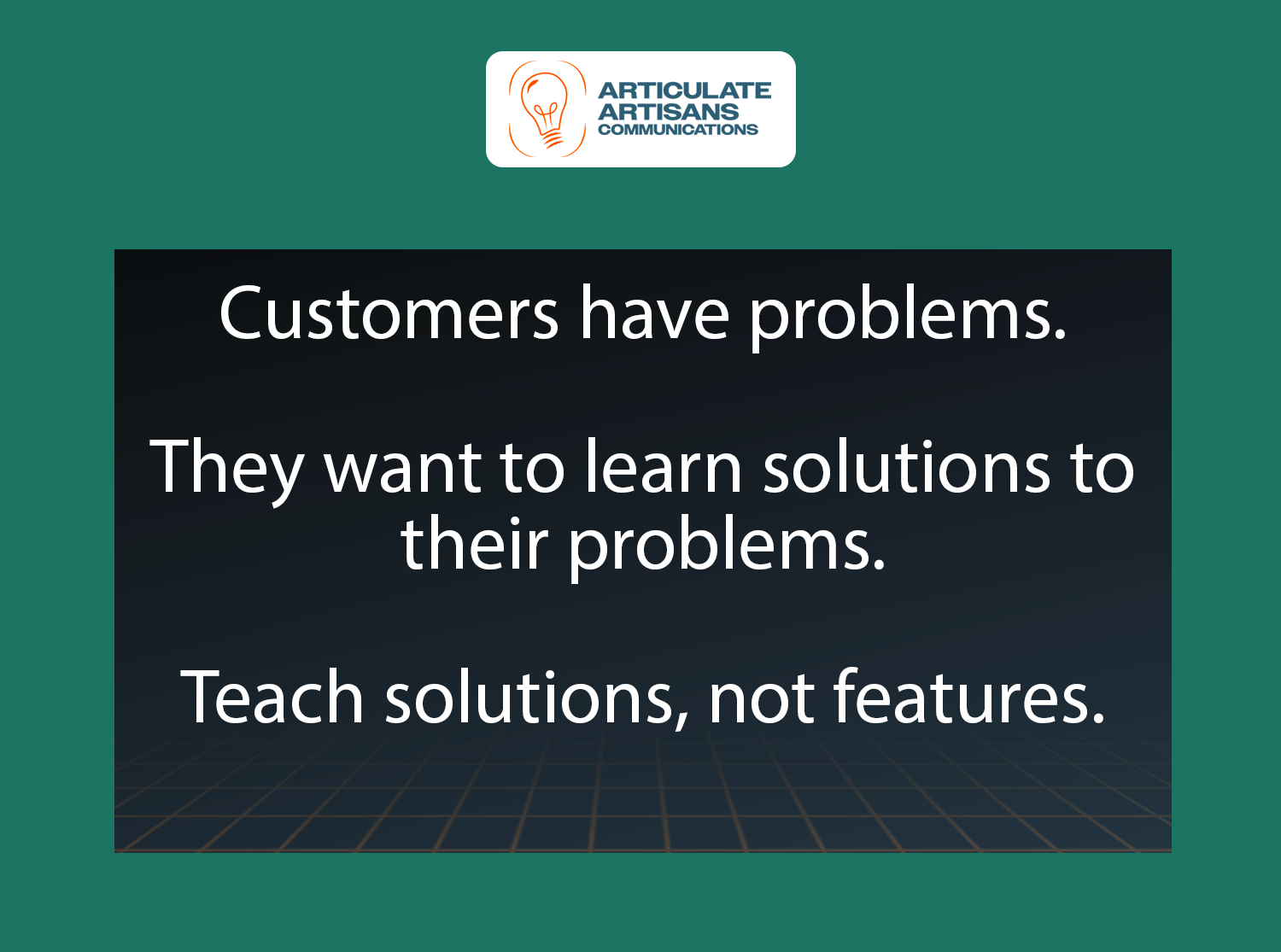 Your Customers Don’t Care About Your Product’s Features