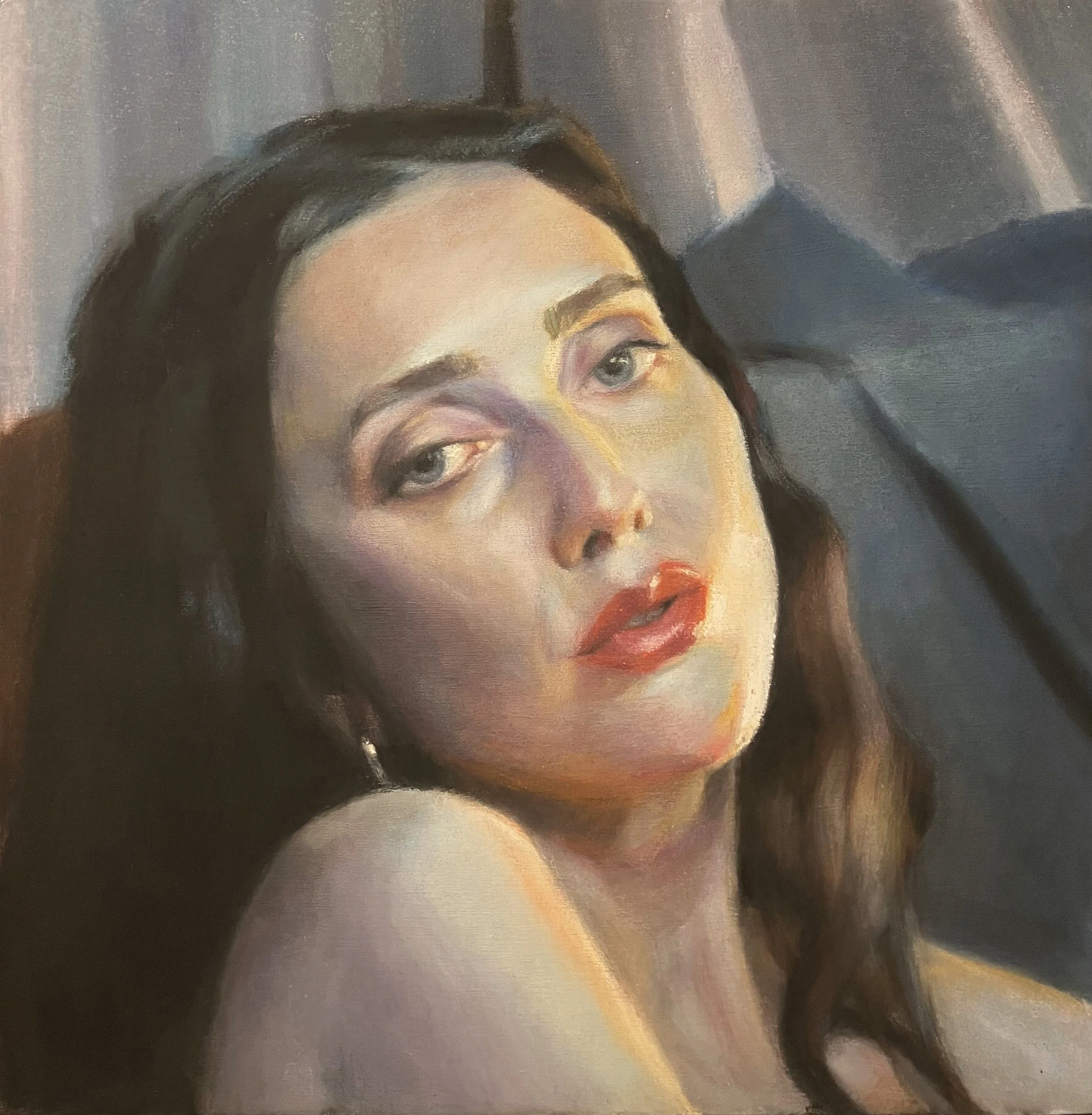 "Anoush" Melissa Halbrook Pastel 12x12	$1,500.00	