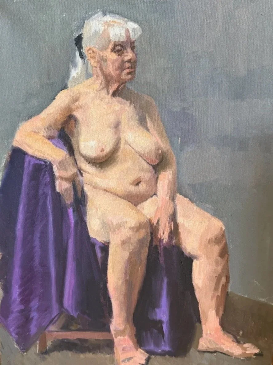  “Winter ‘24” Oil on Canvas 24” x 18” Justin Kapp $600