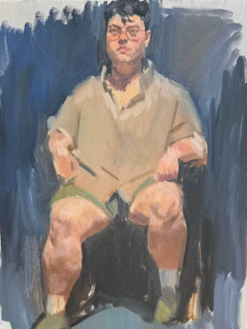 “Paige”  Oil on Canvas  “24 x 18” Justin Kapp $600