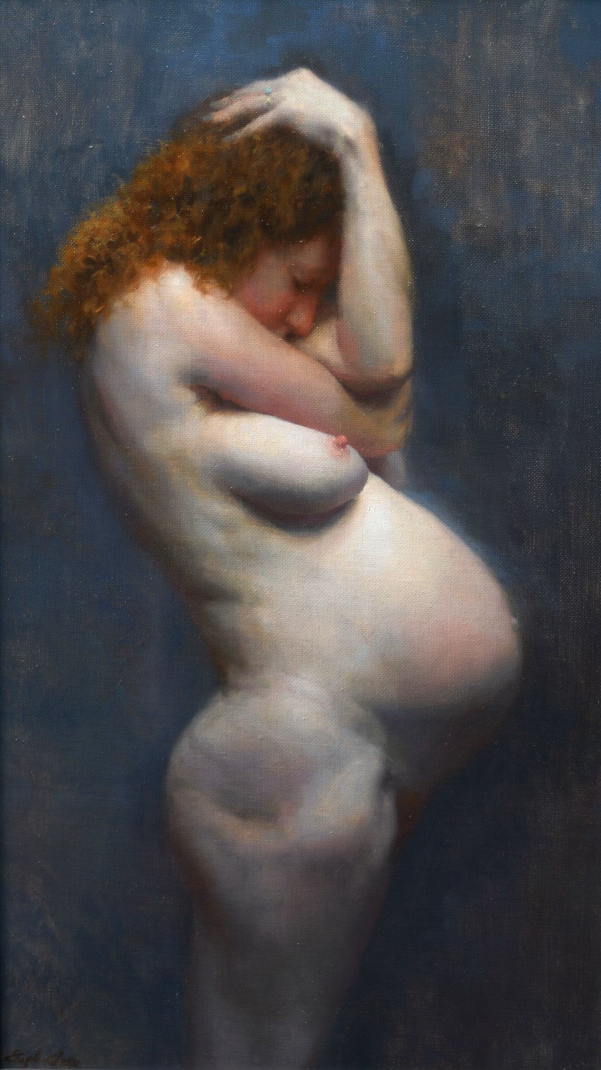 "Cradle" Steve Early Oil on Linen			$2,000.00