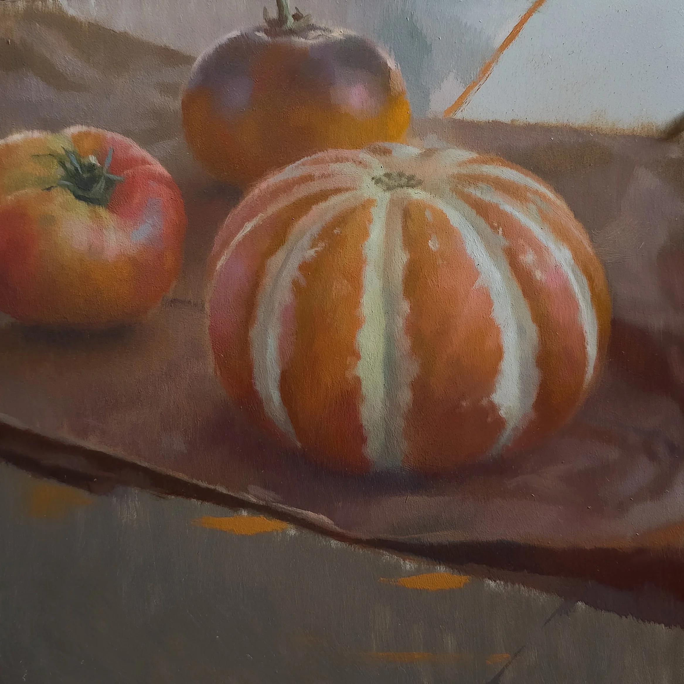 68. SOLD! Yosemite (Kajari Melon) 6” x 6”
Oil on Panel
$950