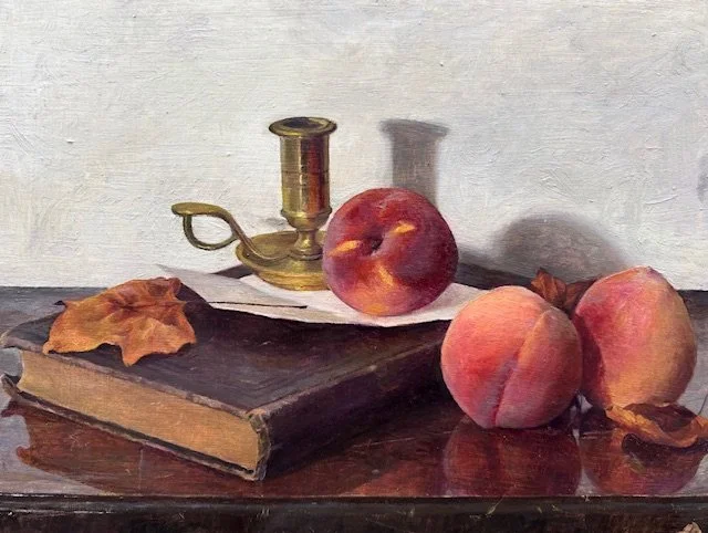 “Fall” Oil on Panel 12” x 9” Lauren Marshall $200