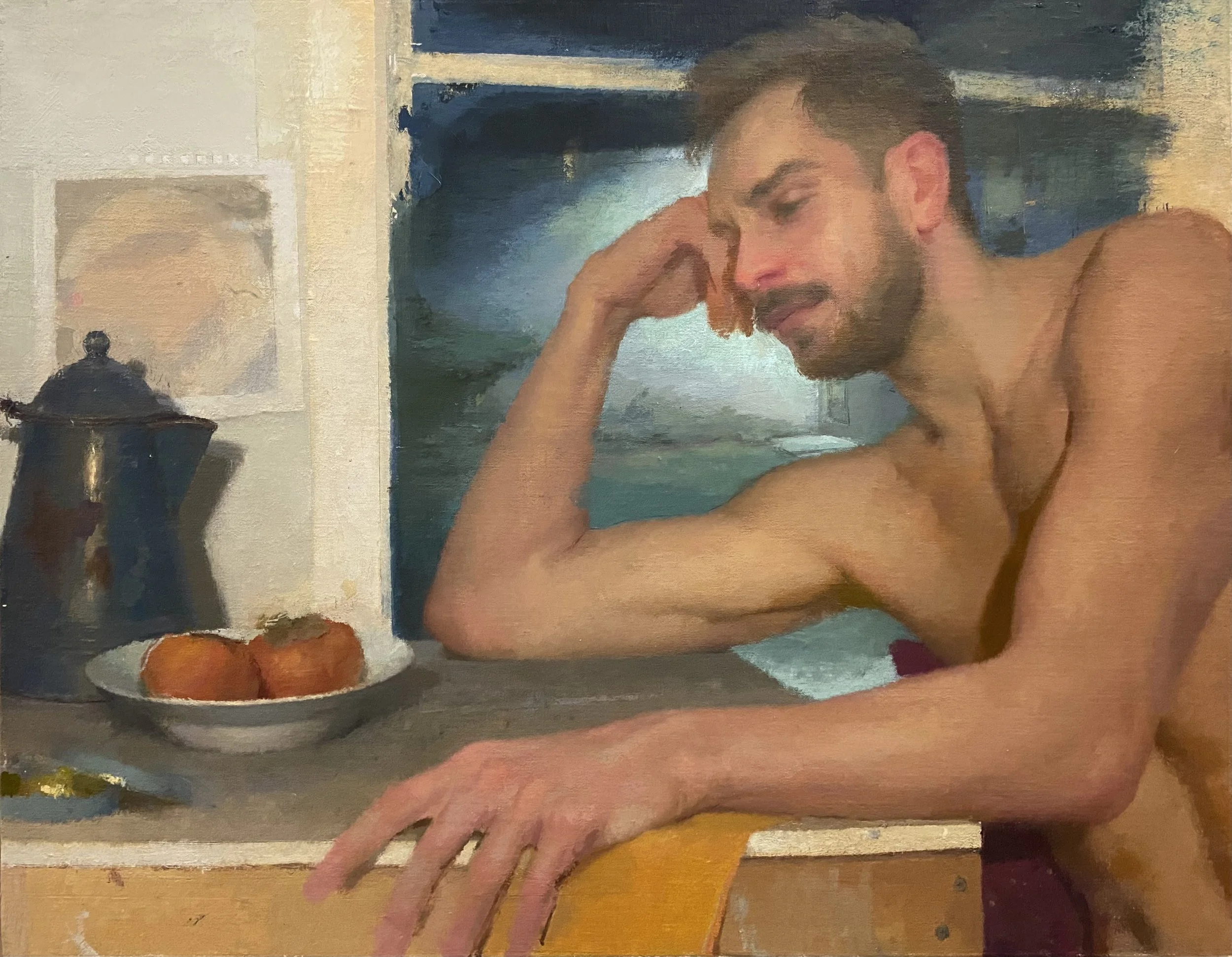 "Tuesday Evenings" Mina Mohtasham 31”x 25”