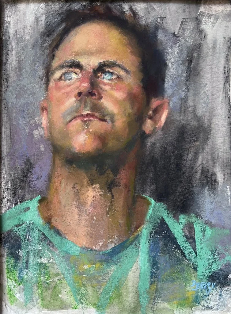 “Watch and Wait” Pastel on Premier Paper 16” x 12” Barbara Berry $980