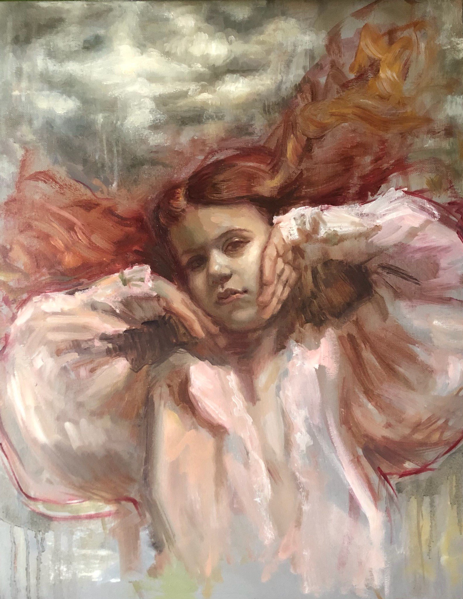 "Sweet Girl" 16x20 by Noel Yheaulon $3,200.00
