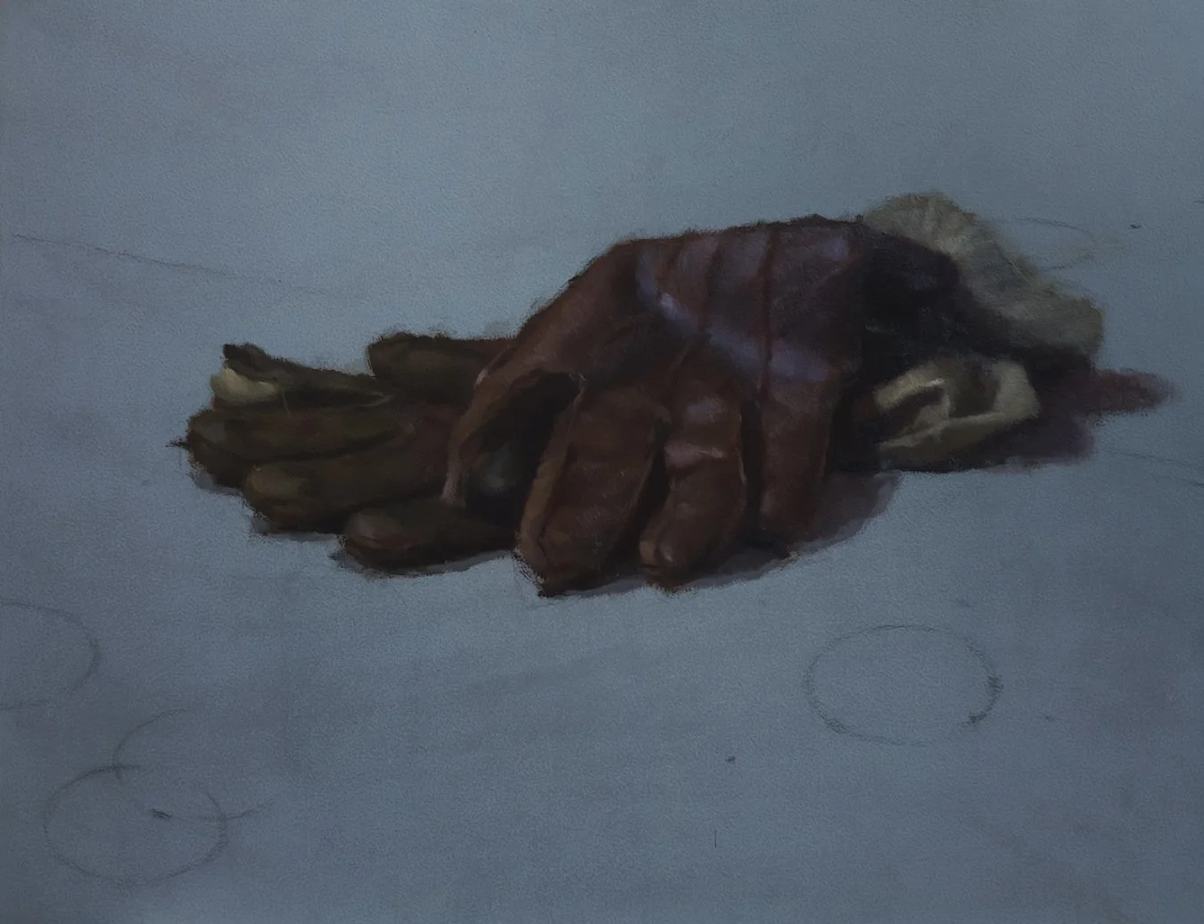 74. Leather Gloves 
16” x 12” 
Oil on Panel 
$800