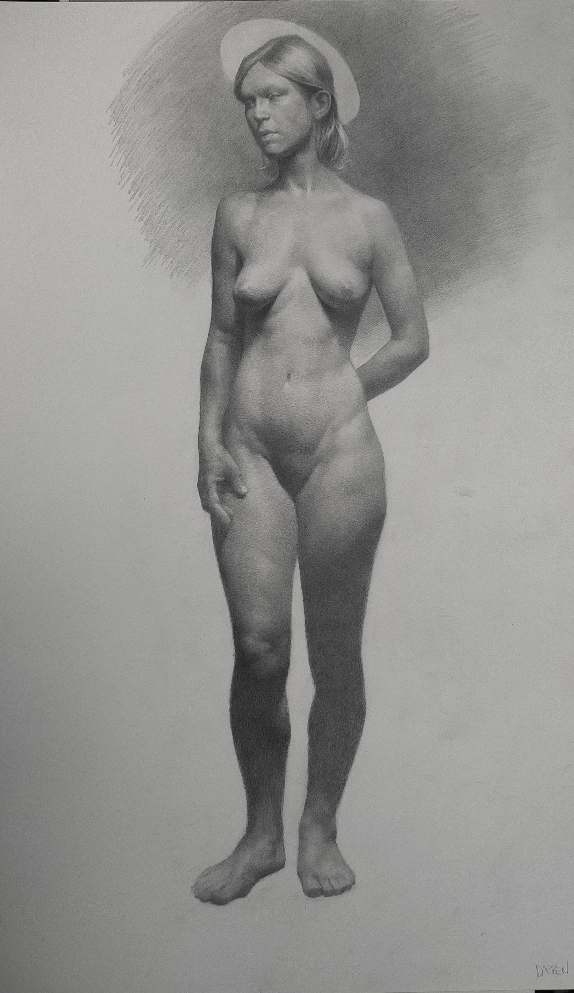 Sydnie
14.5 x 23”
Graphite on Paper