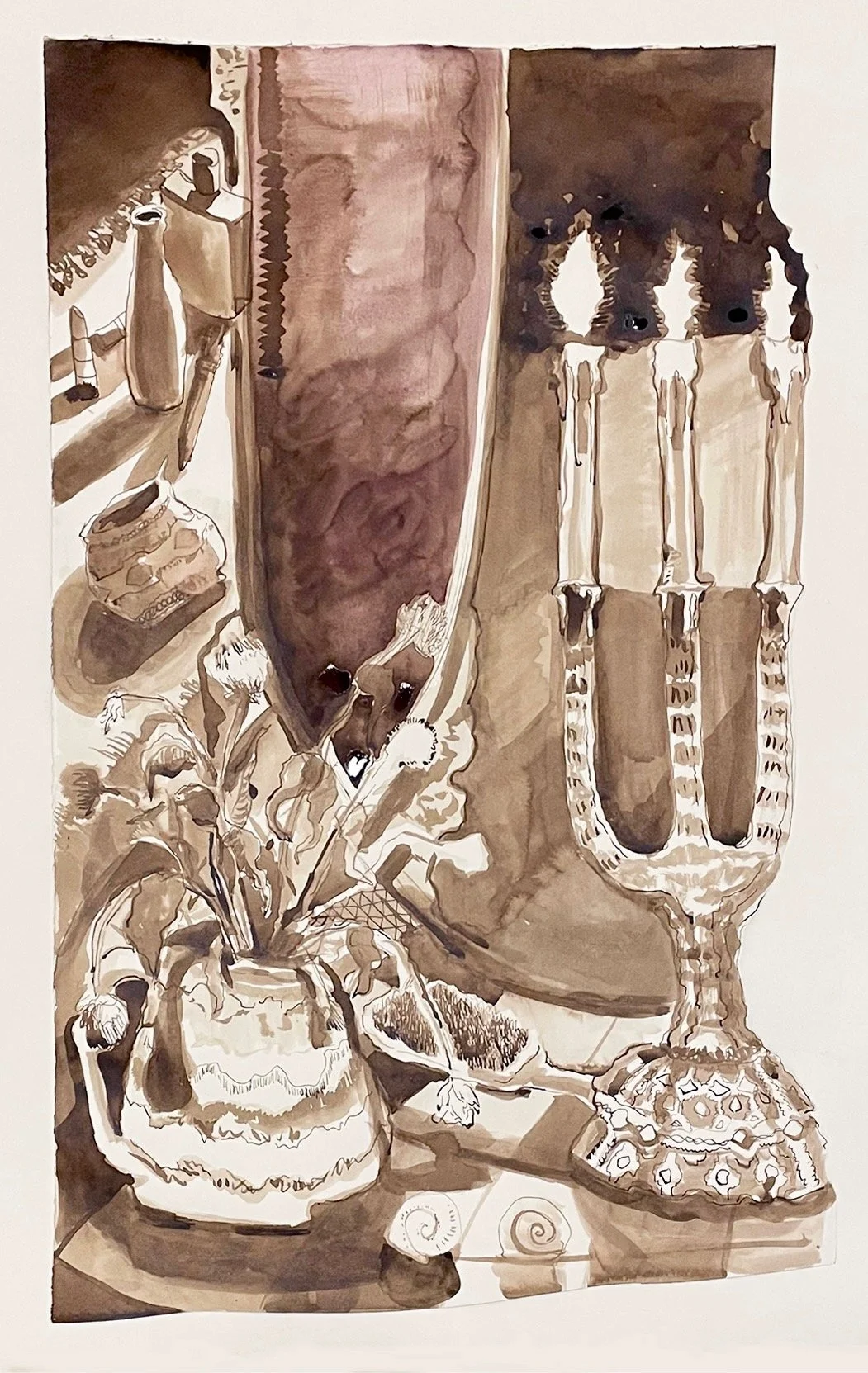 "Dawn’s ritual" Kate Suchan 34x21 $250.00
