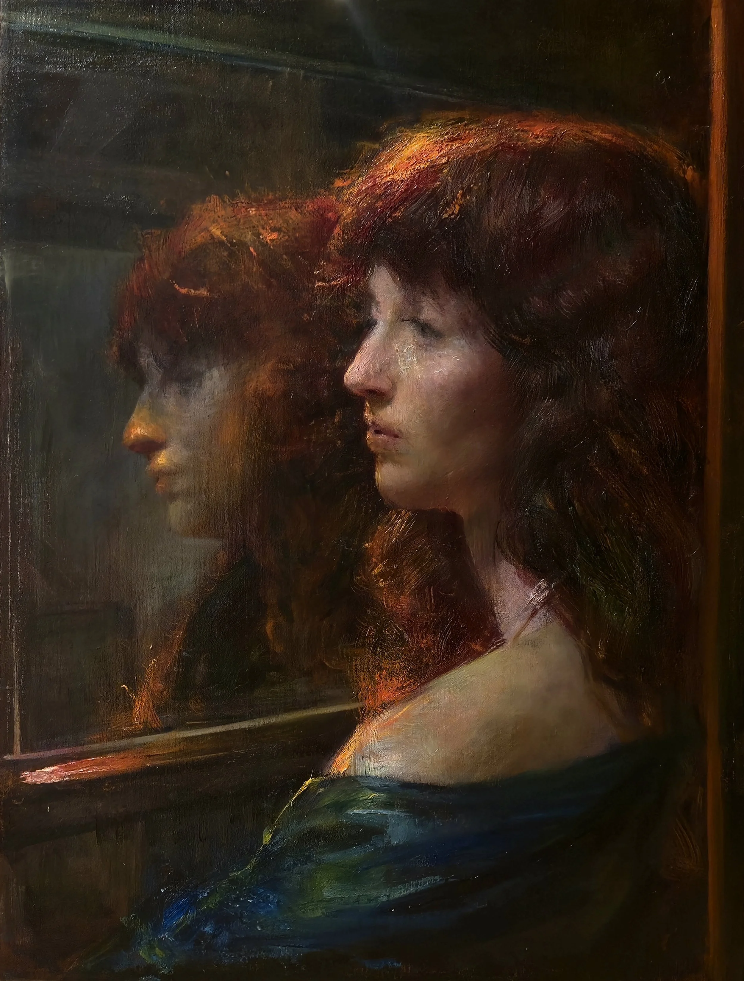 "Rita" Steven Assael, Oil on Linen 20"x30"