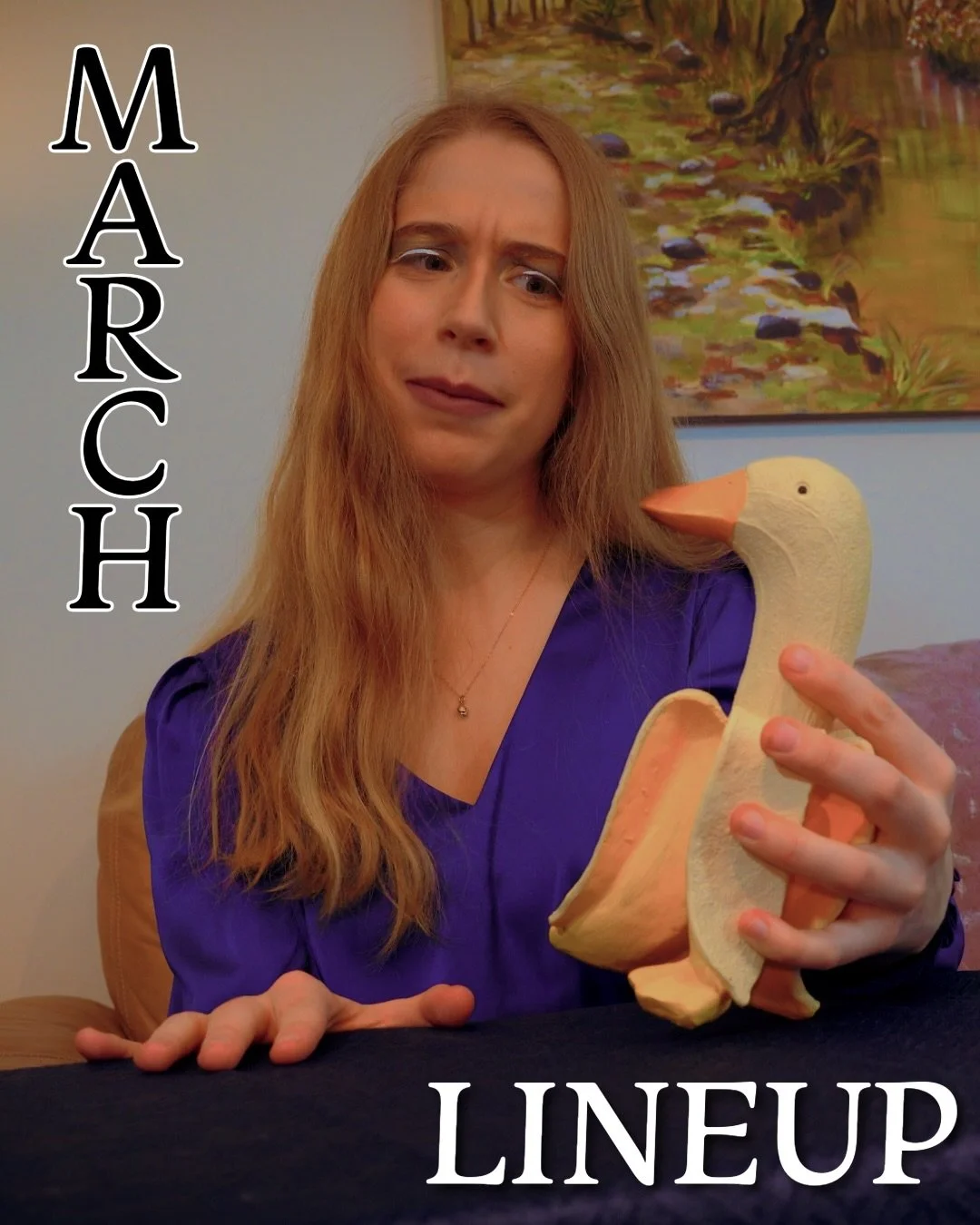 The start of 2026 has been a time of evolution &amp; celebrating all the creative people around me. March brings some opportunities to check out my work. ~ Here&rsquo;s what I&rsquo;m looking forward to:

@ubcplayersclub Festival Dionysia 
The Vangua
