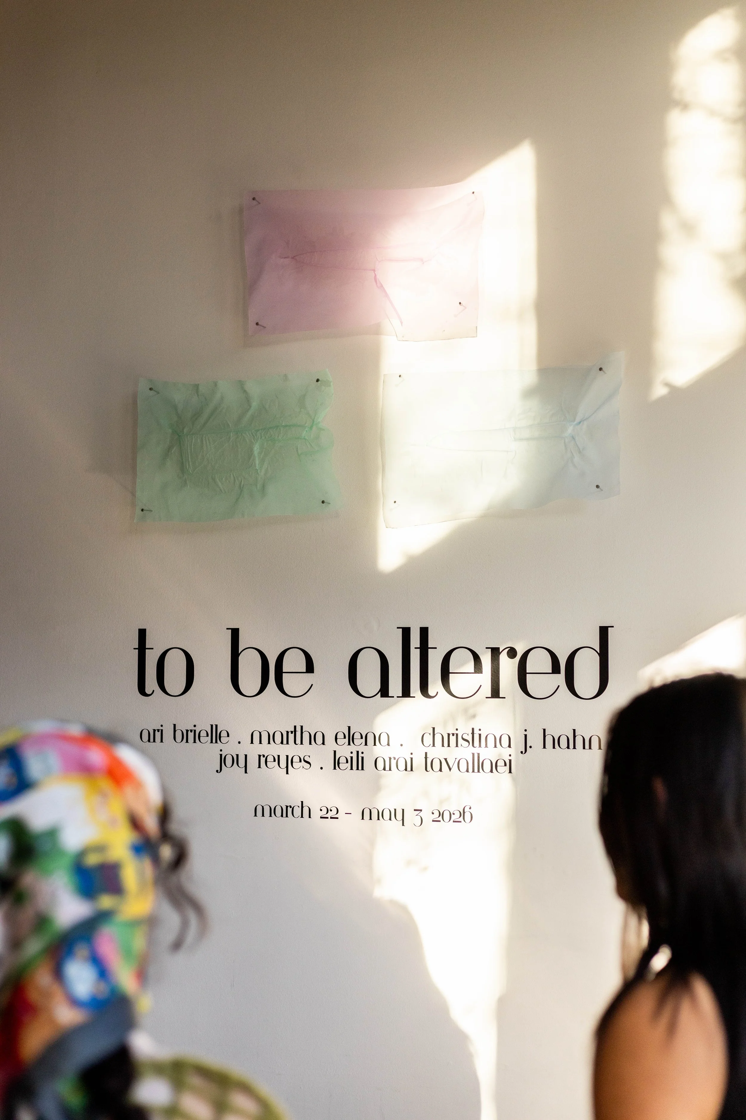 To Be Altered