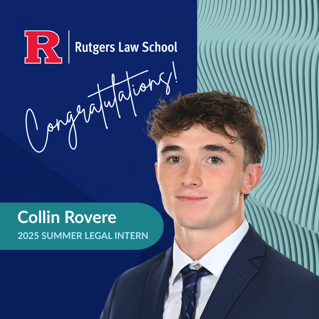 King &amp; Ruiz Summer Legal Intern Collin Rovere is Rutgers-Bound