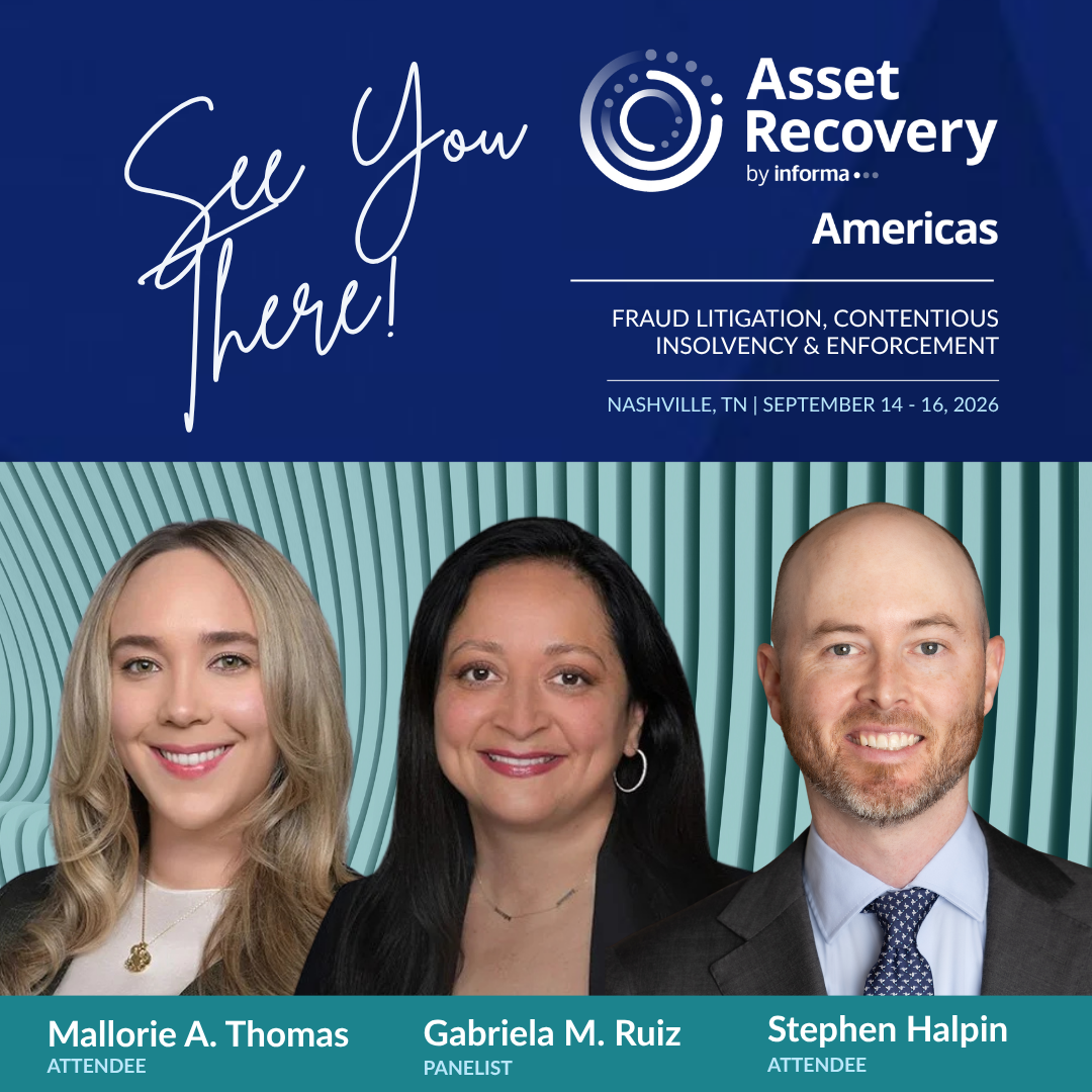 Gabriela M. Ruiz to Speak at the 2026 Asset Recovery Americas Conference