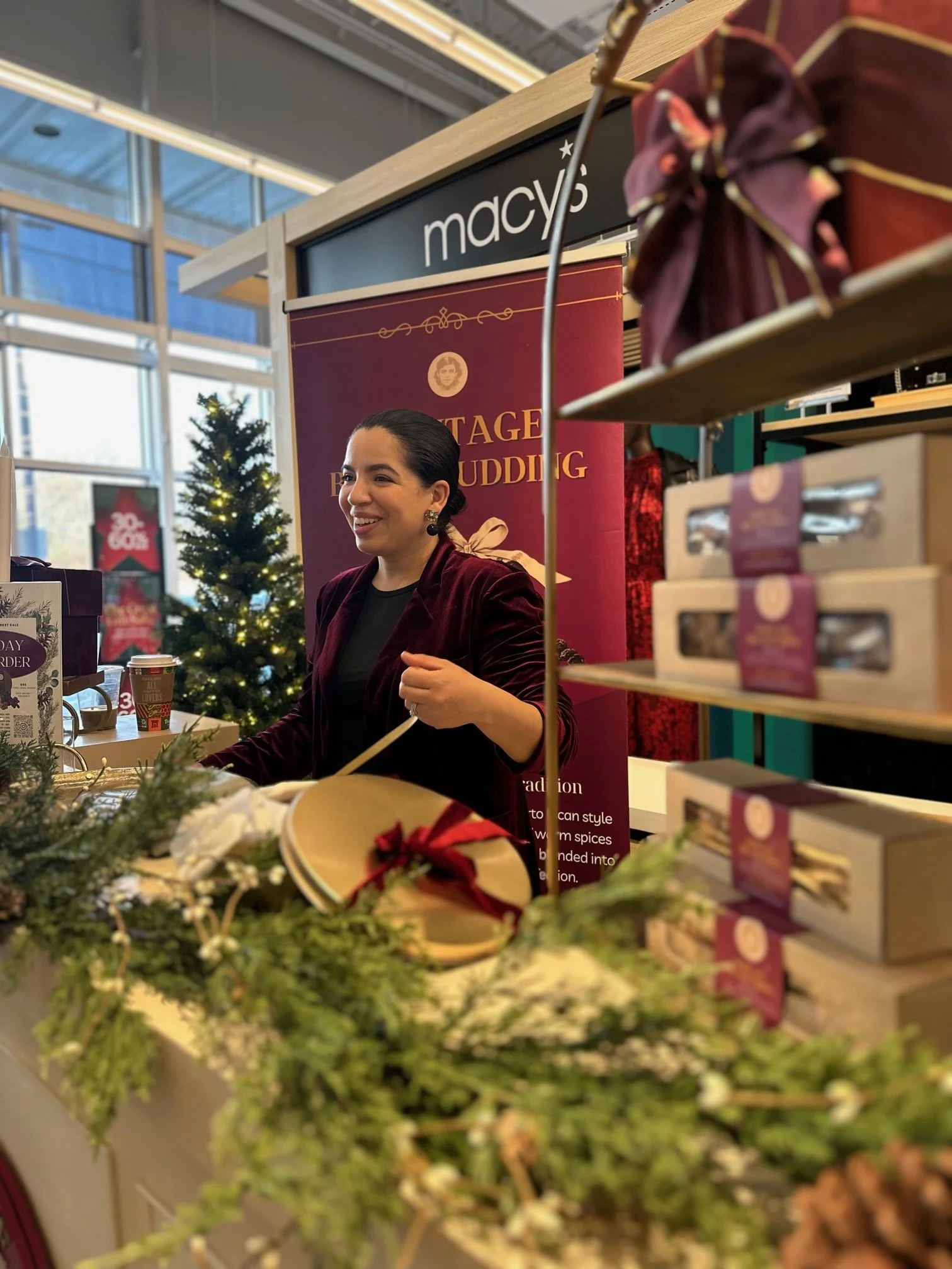 Macy's Holiday Gifts Bread Pudding